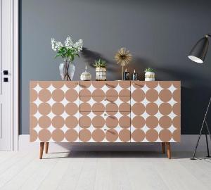 купить Комод "Berber" с ящиками 17 принт арт BB14/Print_17