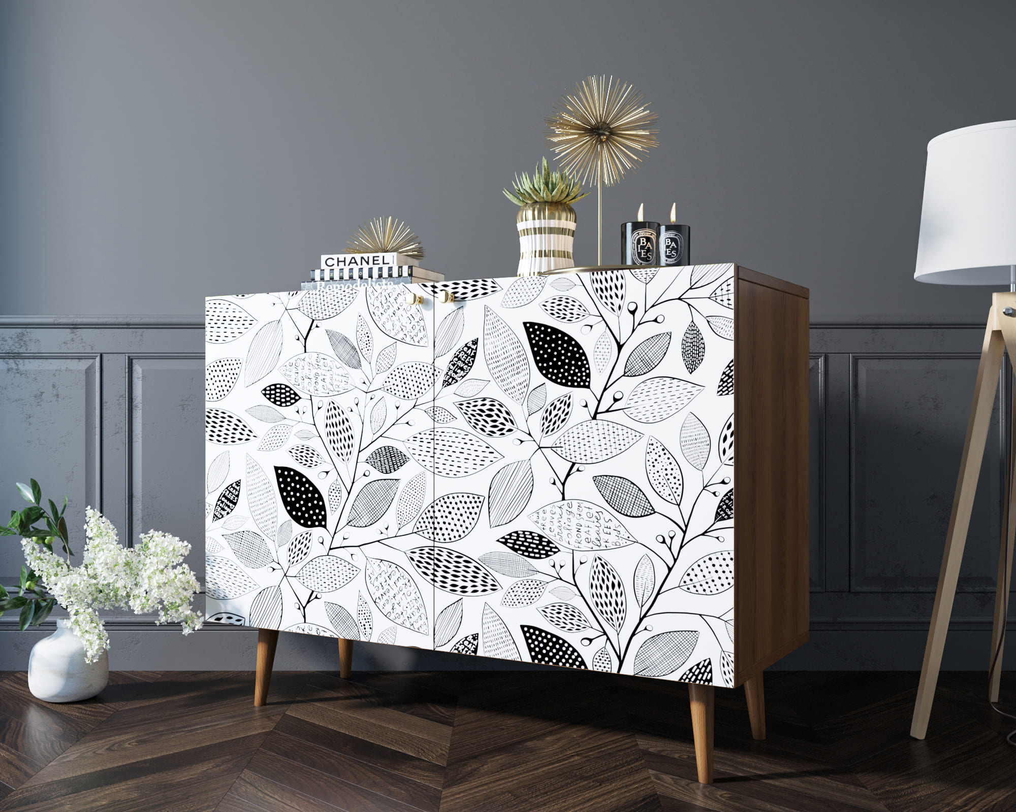 фото Комод "Berber" две дверки 9 принт арт BB04/Print_09 в Москве фото Комод "Berber" две дверки 9 принт арт BB04/Print_09