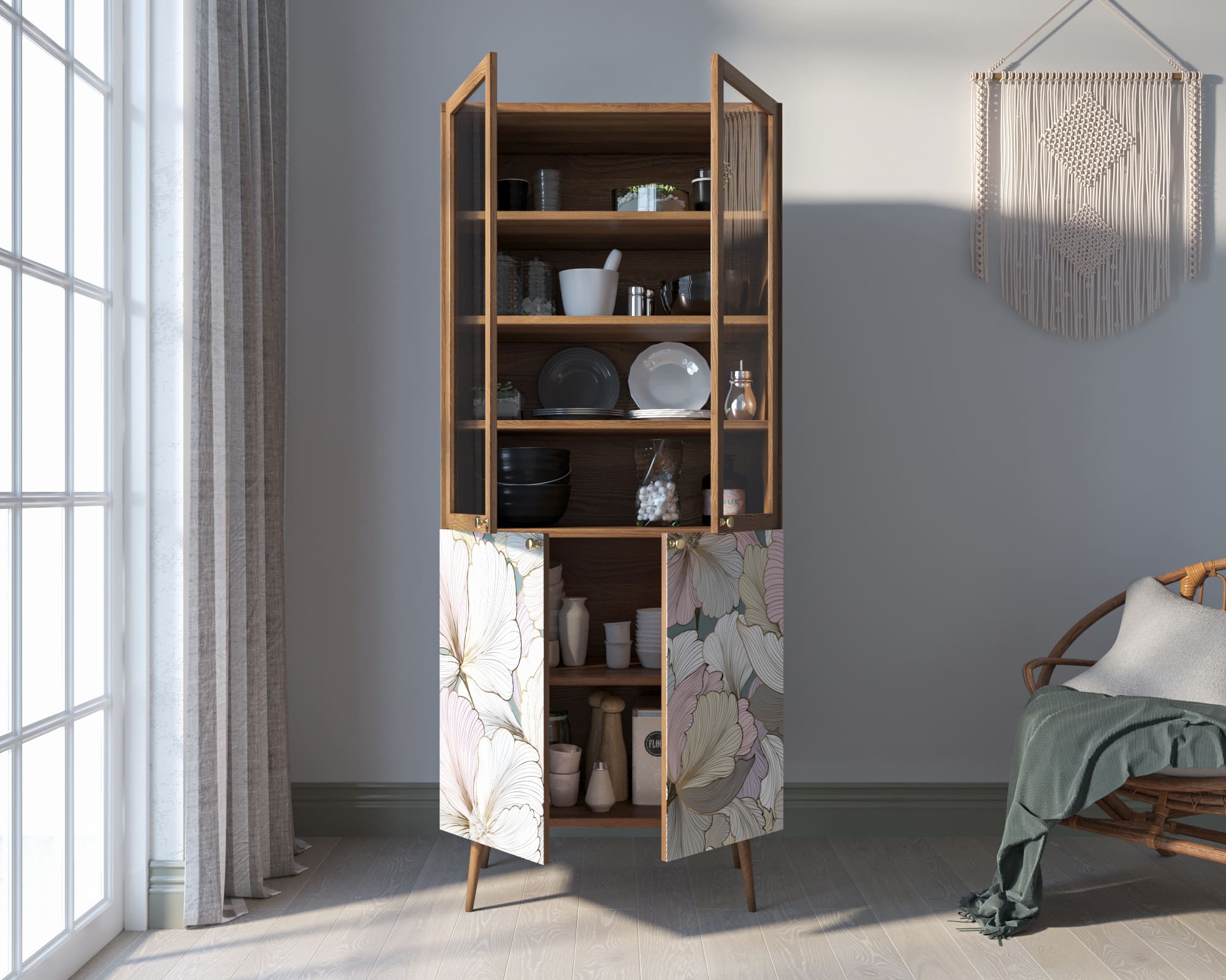 купить Буфет "Berber" малый принт 31 арт BB30/Print_31