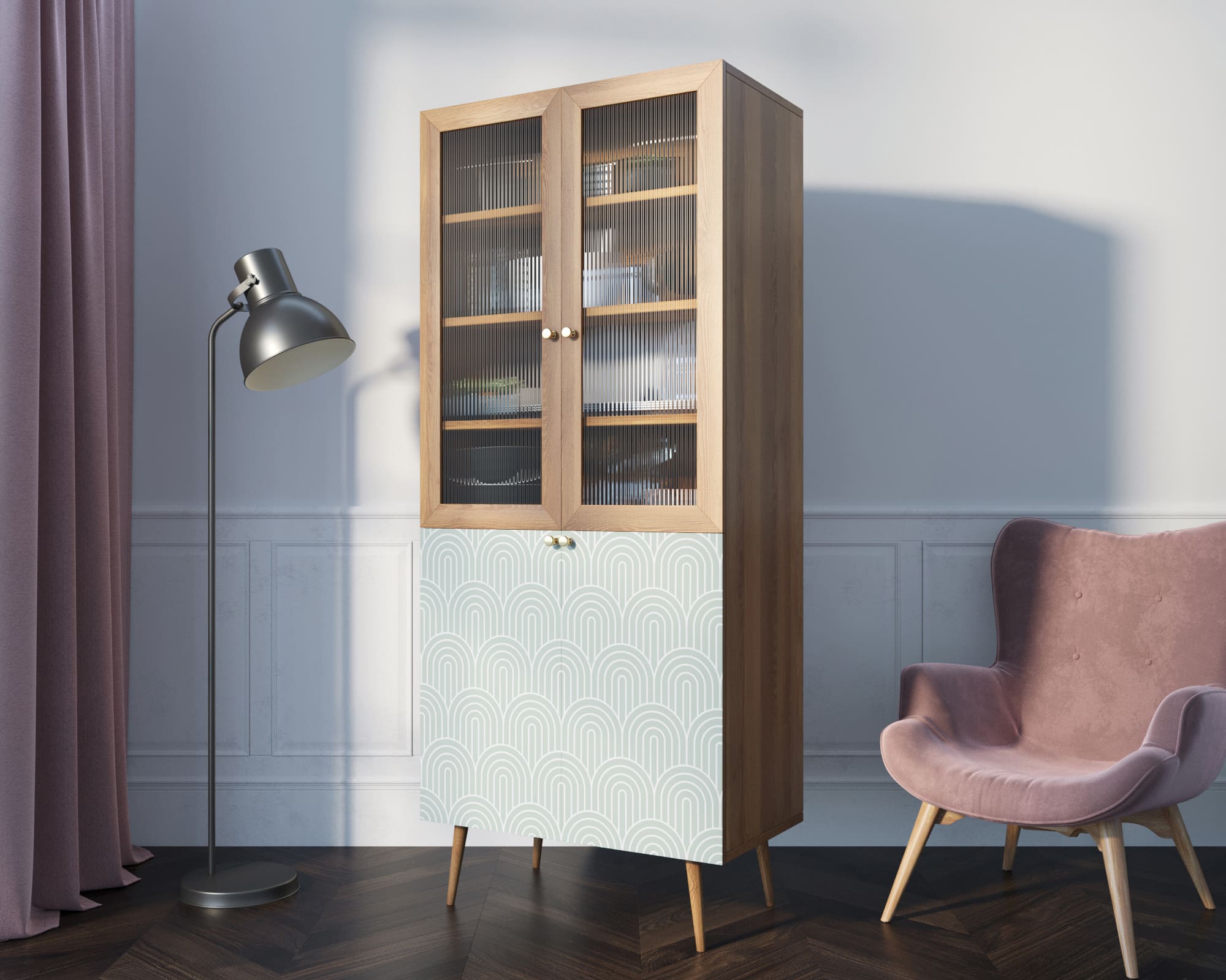 заказать Буфет "Berber" малый принт 34 арт BB30/Print_34