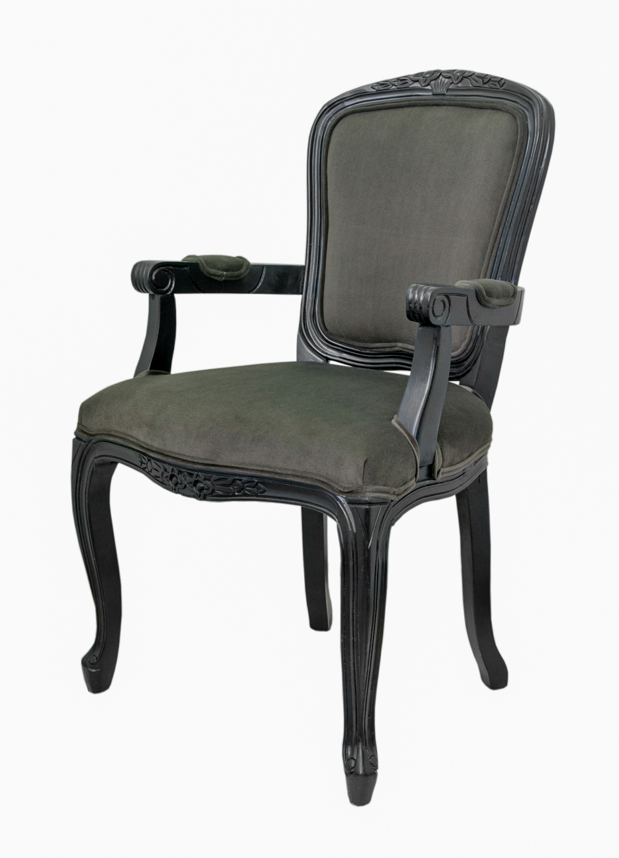 купить Мягкий стул с подлокотниками Gran Arm Grey