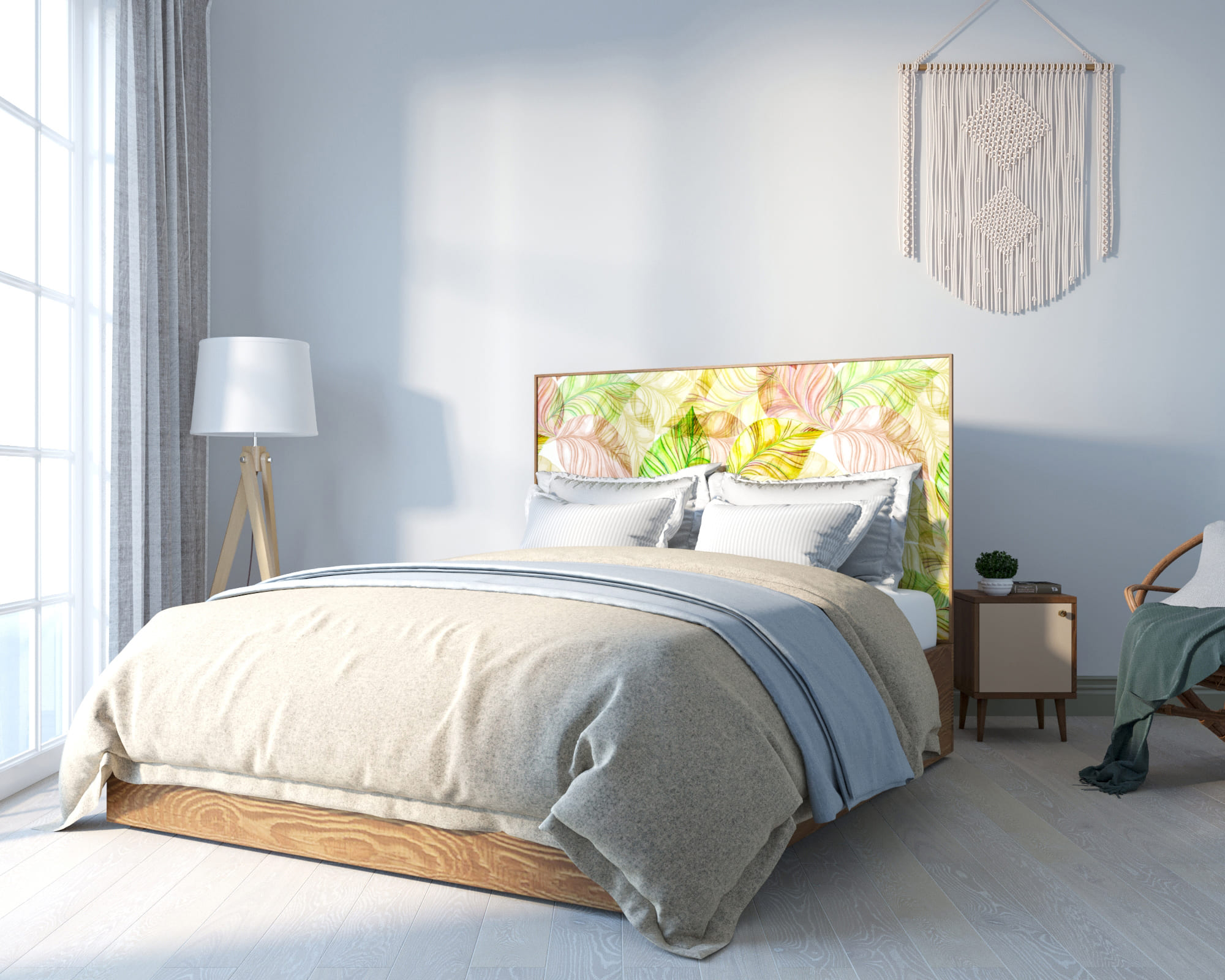 заказать Кровать "Berber" 160х200 см 29 принт арт BB41/Print_29