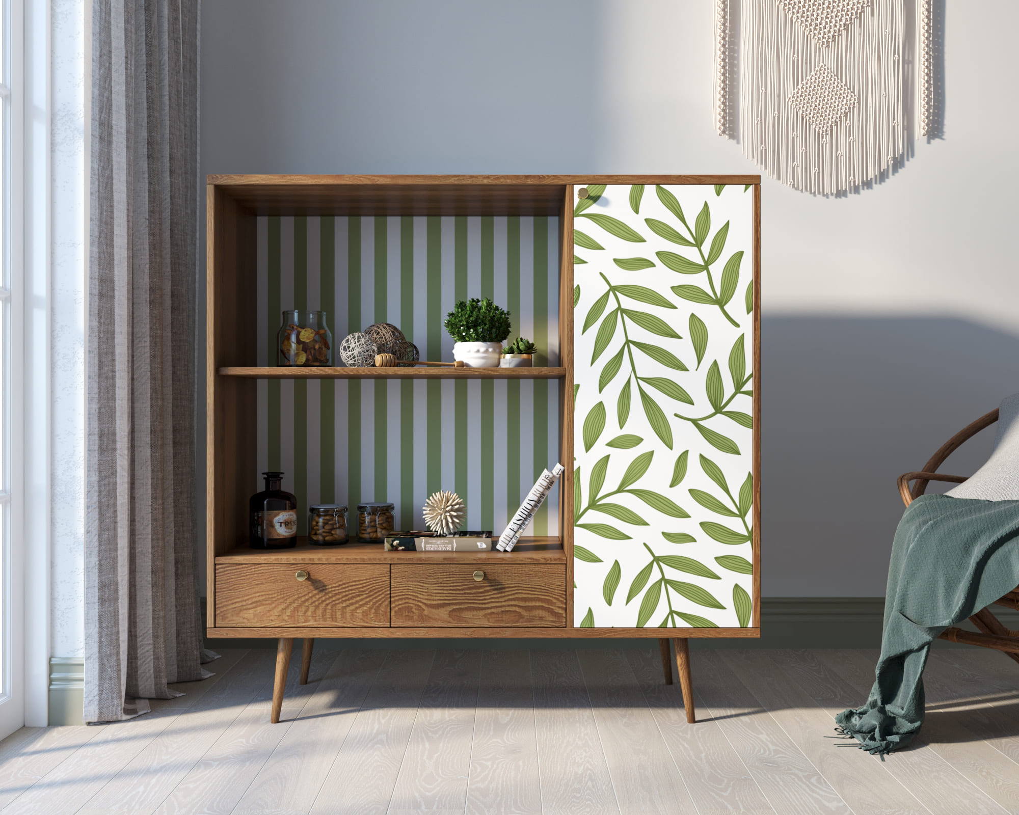 Стеллаж с нишей "Berber" принт 28 арт BB28/Print_28 в интернет-магазине в Москве Стеллаж с нишей "Berber" принт 28 арт BB28/Print_28 в интернет-магазине