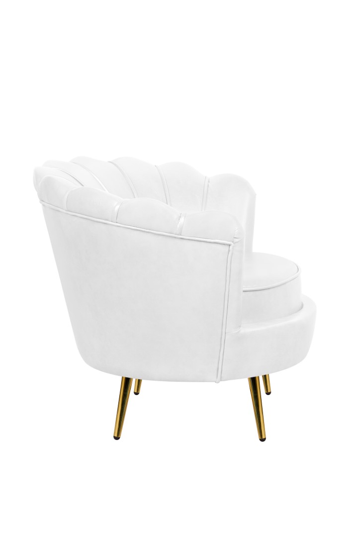 заказать Низкое кресло ракушка Pearl White в Москве заказать Низкое кресло ракушка Pearl White