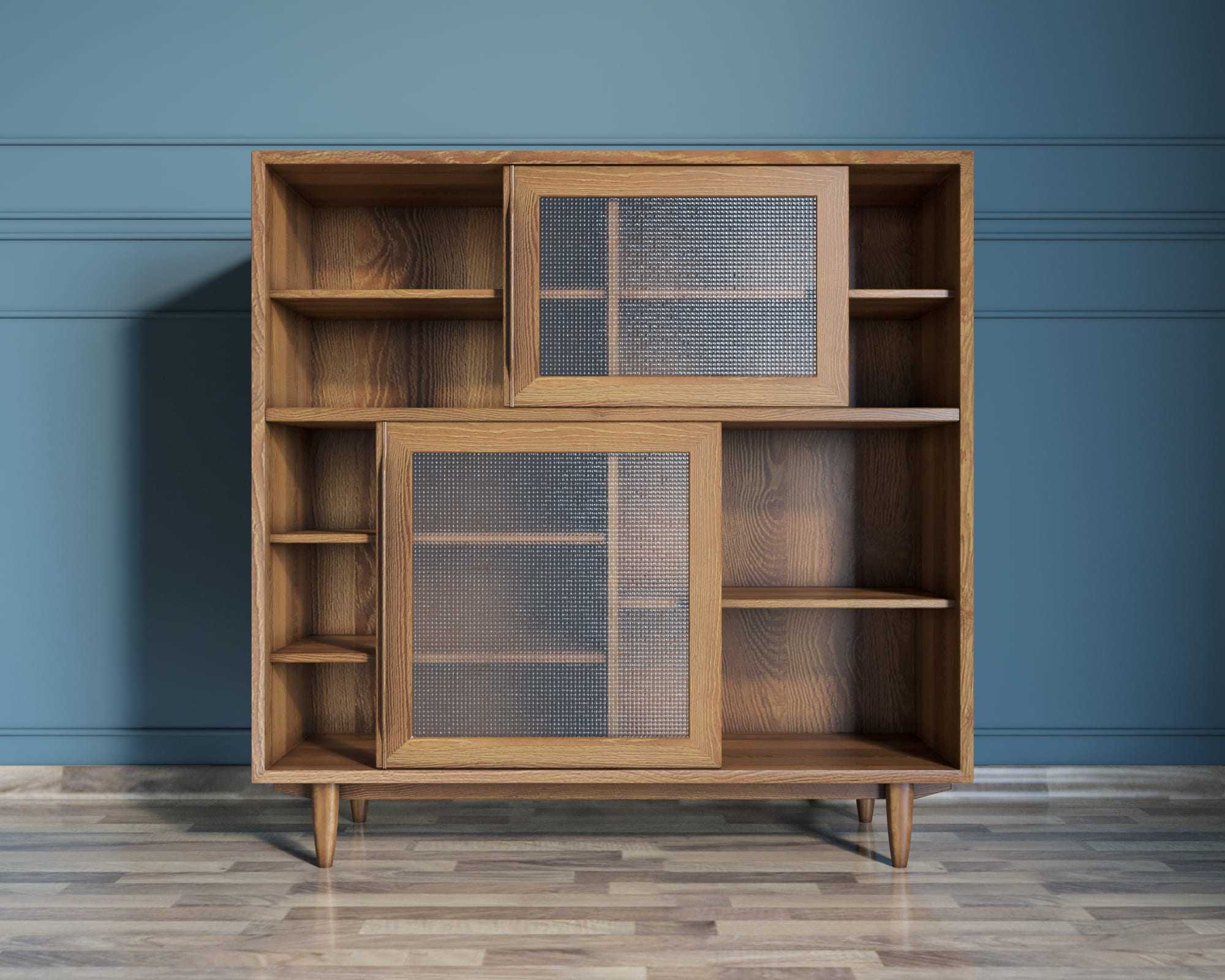 заказать Буфет "Bruni" с витражными стеклами арт BR32