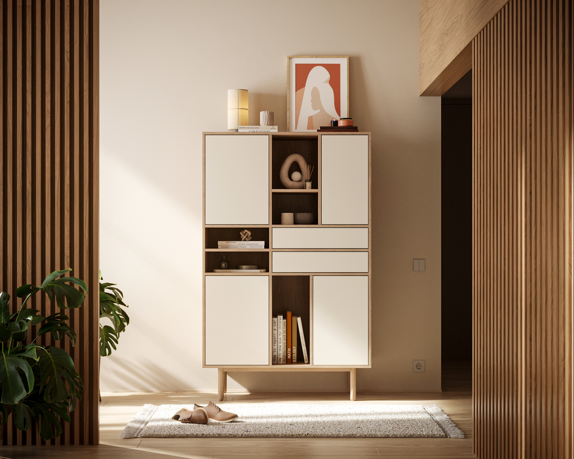 Комод высокий с дверками и ящиками "Alice" арт ALC07 в интернет-магазине в Москве Комод высокий с дверками и ящиками "Alice" арт ALC07 в интернет-магазине