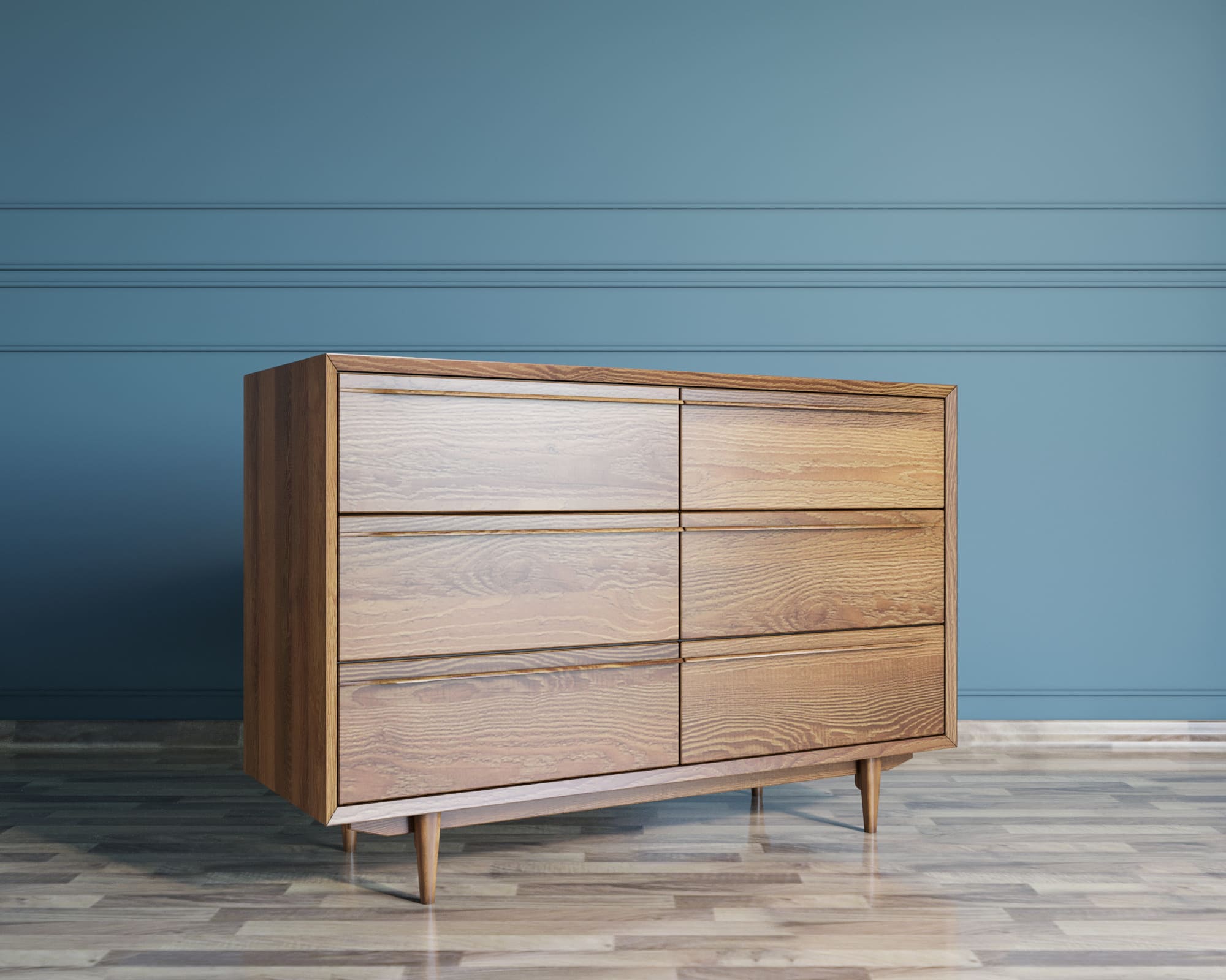 фото Комод "Bruni" с шестью ящиками арт BR05 в Москве фото Комод "Bruni" с шестью ящиками арт BR05