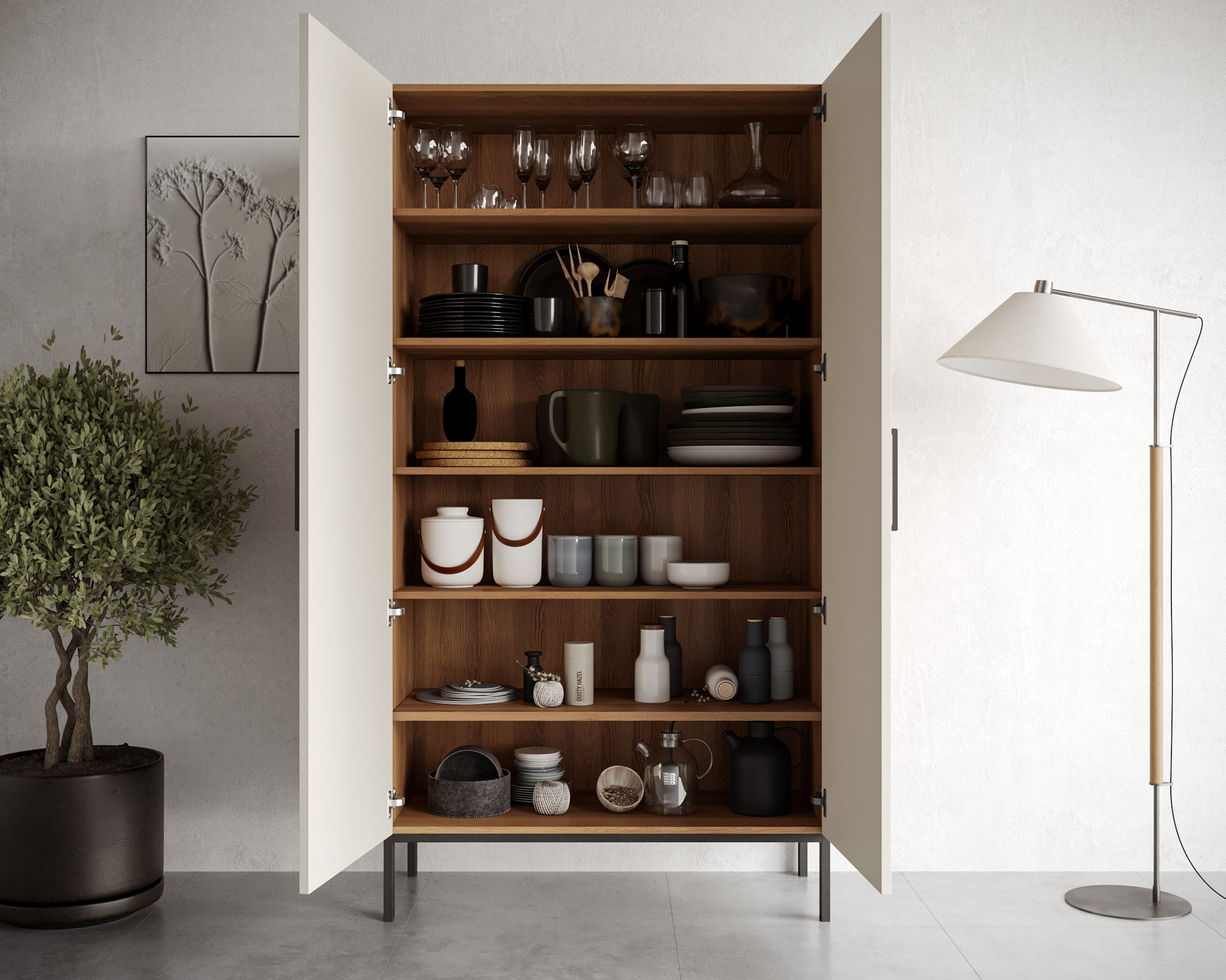 купить Шкаф двухдверный "Nicole" арт NEM091 в Москве купить Шкаф двухдверный "Nicole" арт NEM091