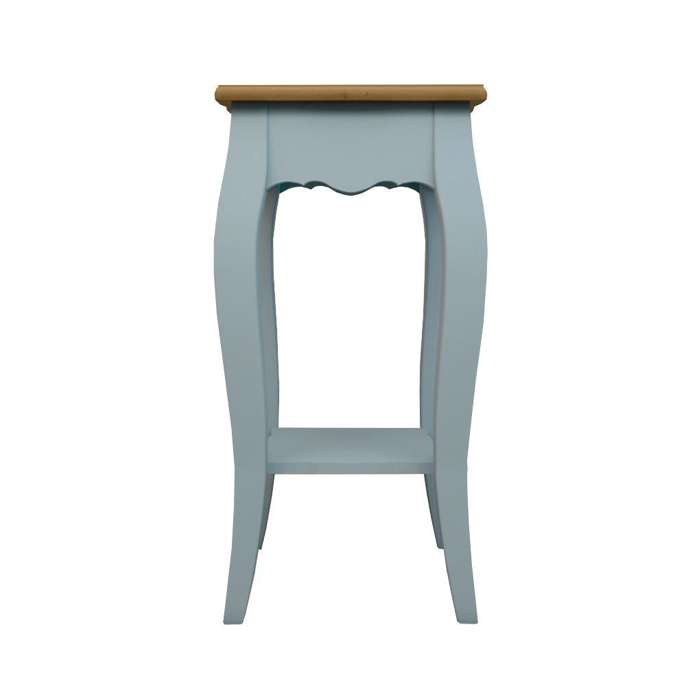 Подставка под цветы "Leontina Blue" низкая арт ST9303B в интерьере