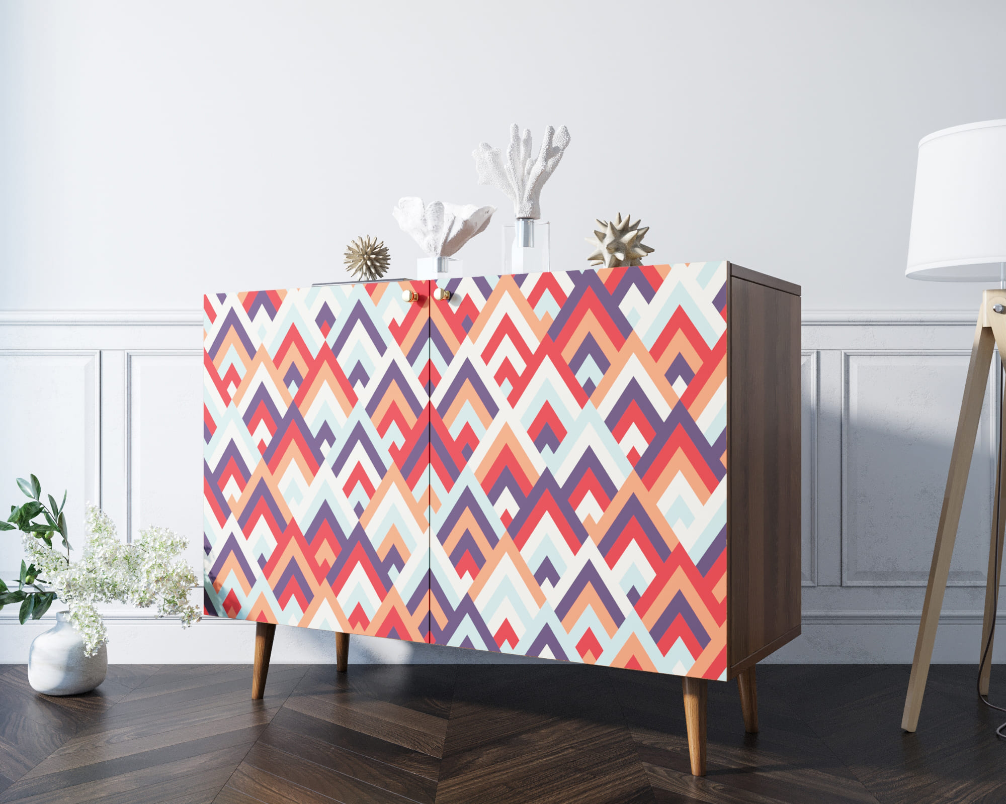 фото Комод "Berber" две дверки 2 принт арт BB04/Print_02 в Москве фото Комод "Berber" две дверки 2 принт арт BB04/Print_02