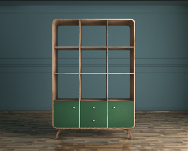 Стеллаж "Ellipse" арт EL13G в Москве Стеллаж "Ellipse" арт EL13G