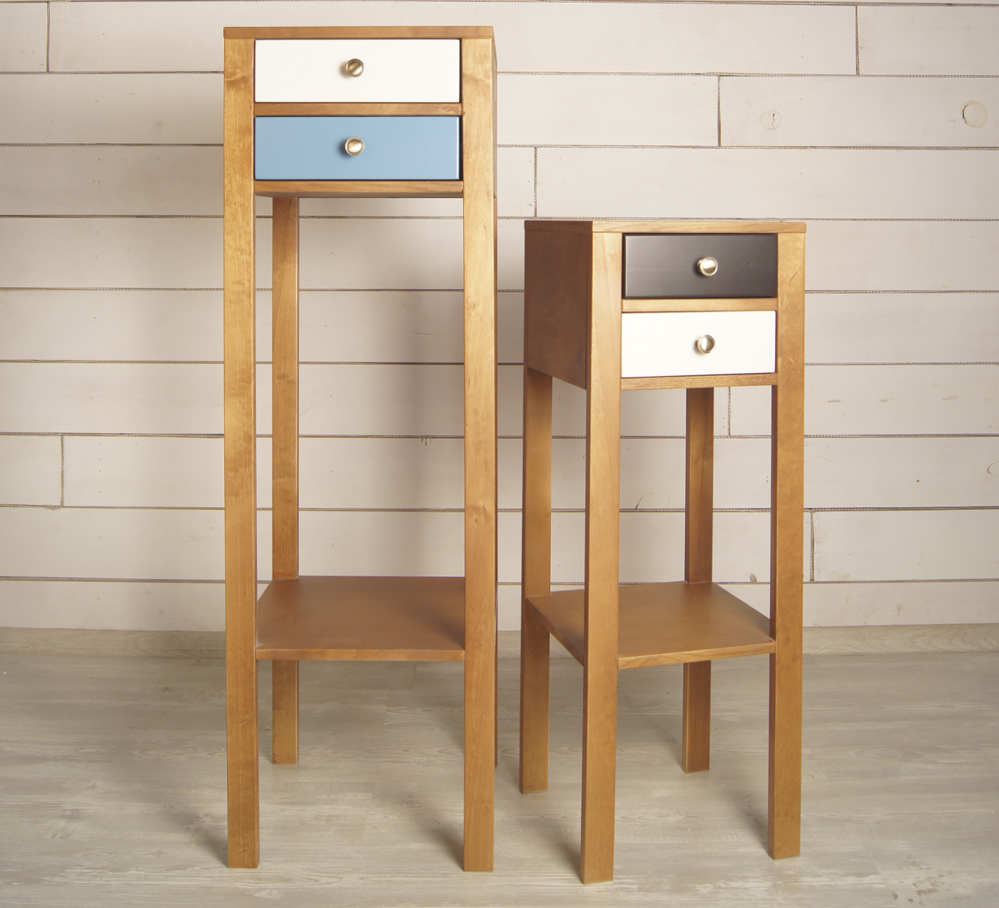 Деревянная низкая консоль "Aquarelle" арт RE-03 в интернет-магазине