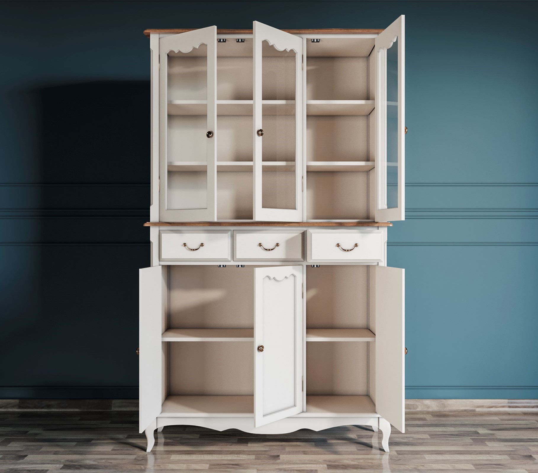 купить Буфет "Leontina" трехстворчатый арт ST9344/2 в Москве купить Буфет "Leontina" трехстворчатый арт ST9344/2