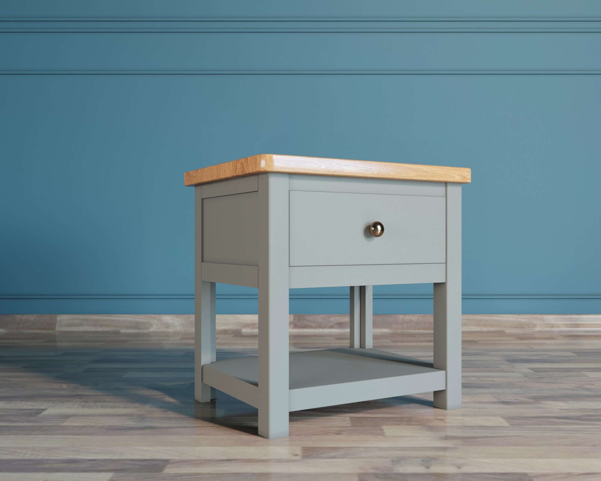 купить Тумба "Jules Verne" низкая серая арт JV10ETGG