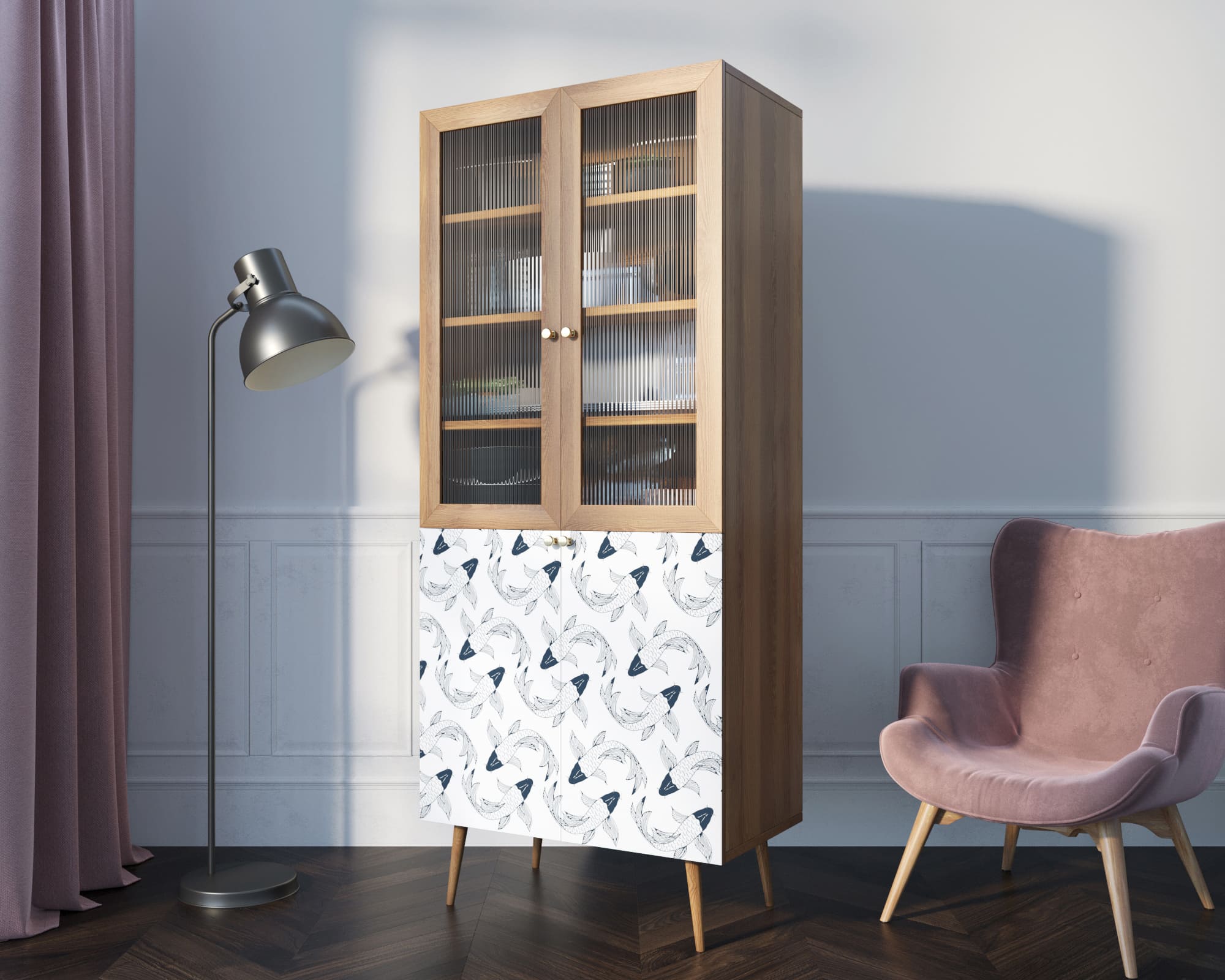 заказать Буфет "Berber" малый принт 36 арт BB30/Print_36