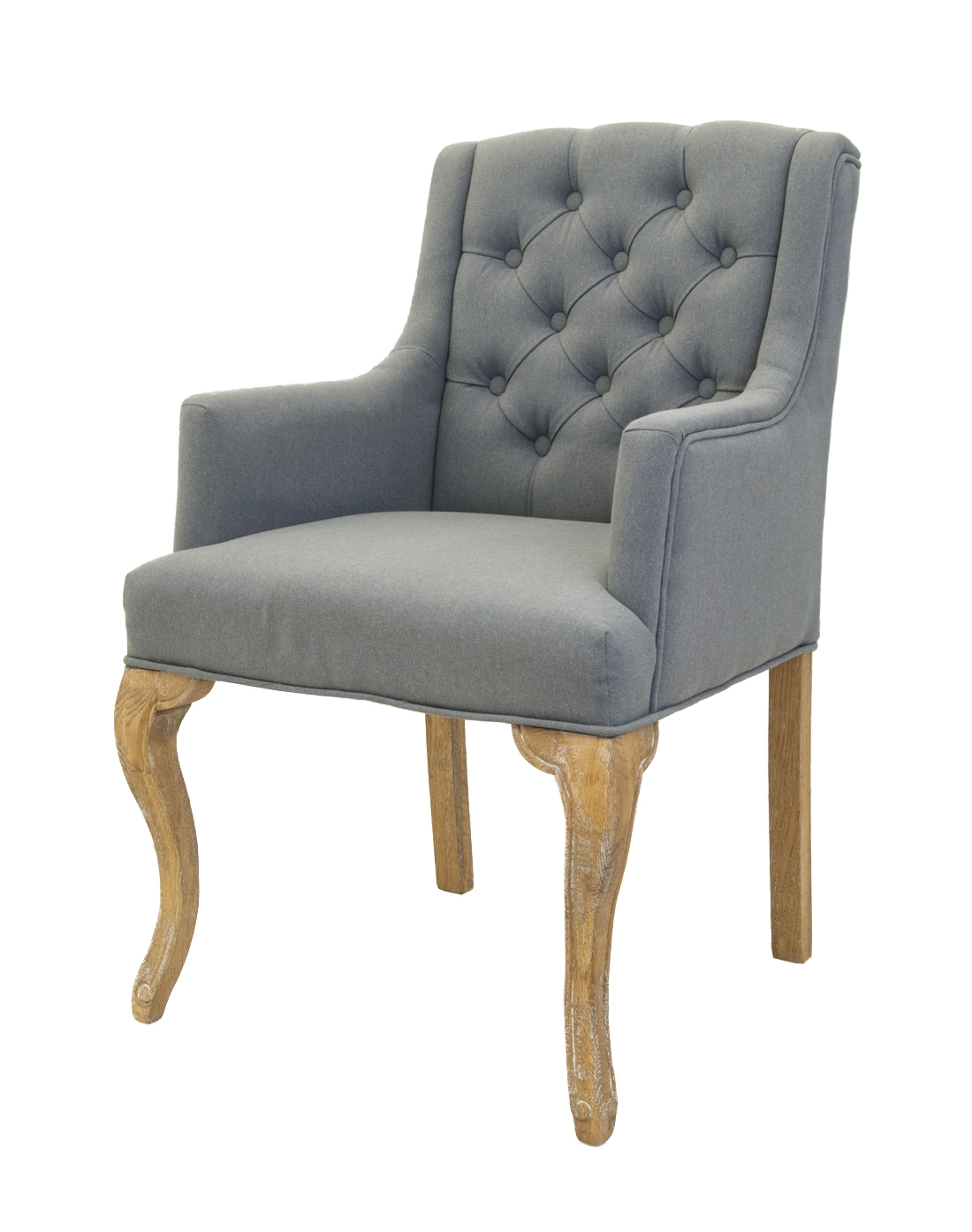 Классическое кресло Deron Grey в интернет-магазине в Москве Классическое кресло Deron Grey в интернет-магазине