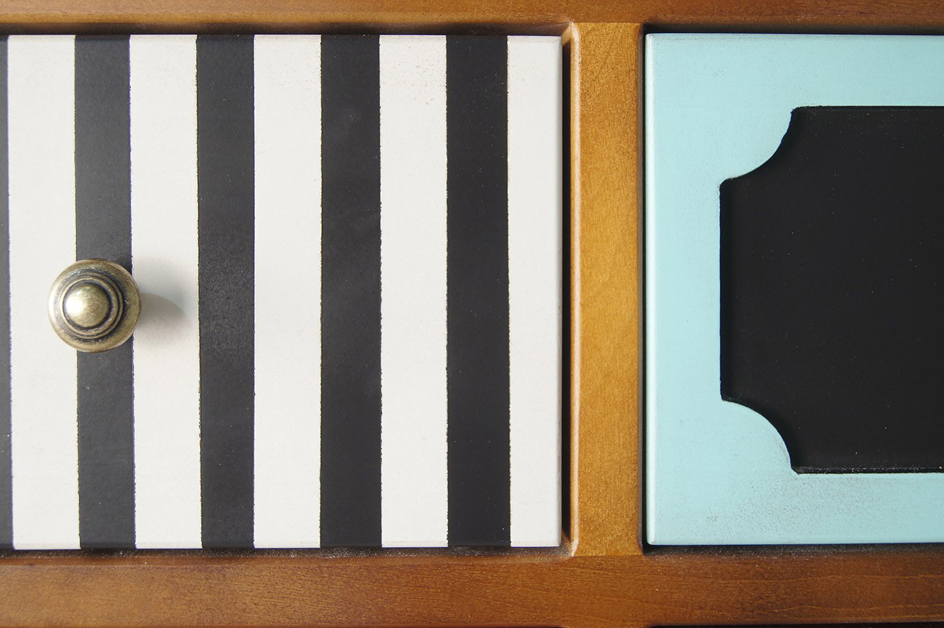 стильный Вертикальный комод Gouache Birch (7 ящиков) арт G20017ETG/1