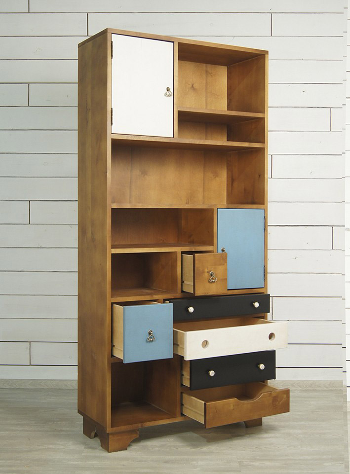 Стеллаж "Aquarelle Birch" арт RE-17ETG/4 в интернет-магазине