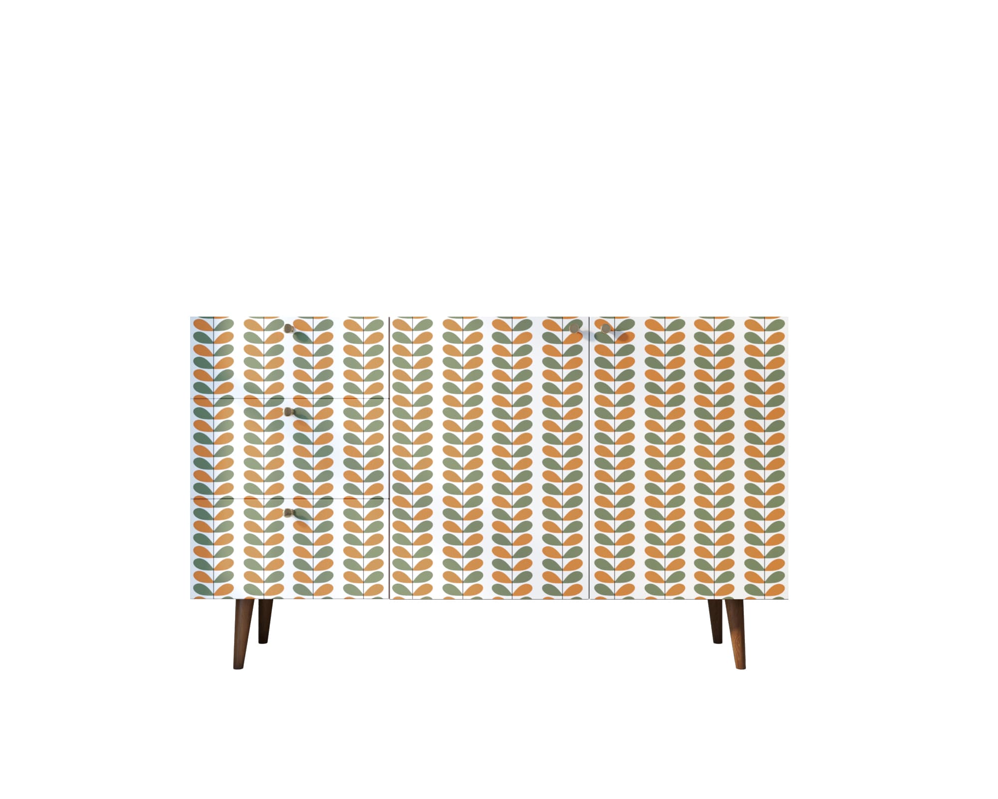 заказать Комод "Berber" с двумя дверками и ящиками принт 23 арт BB17/Print_23