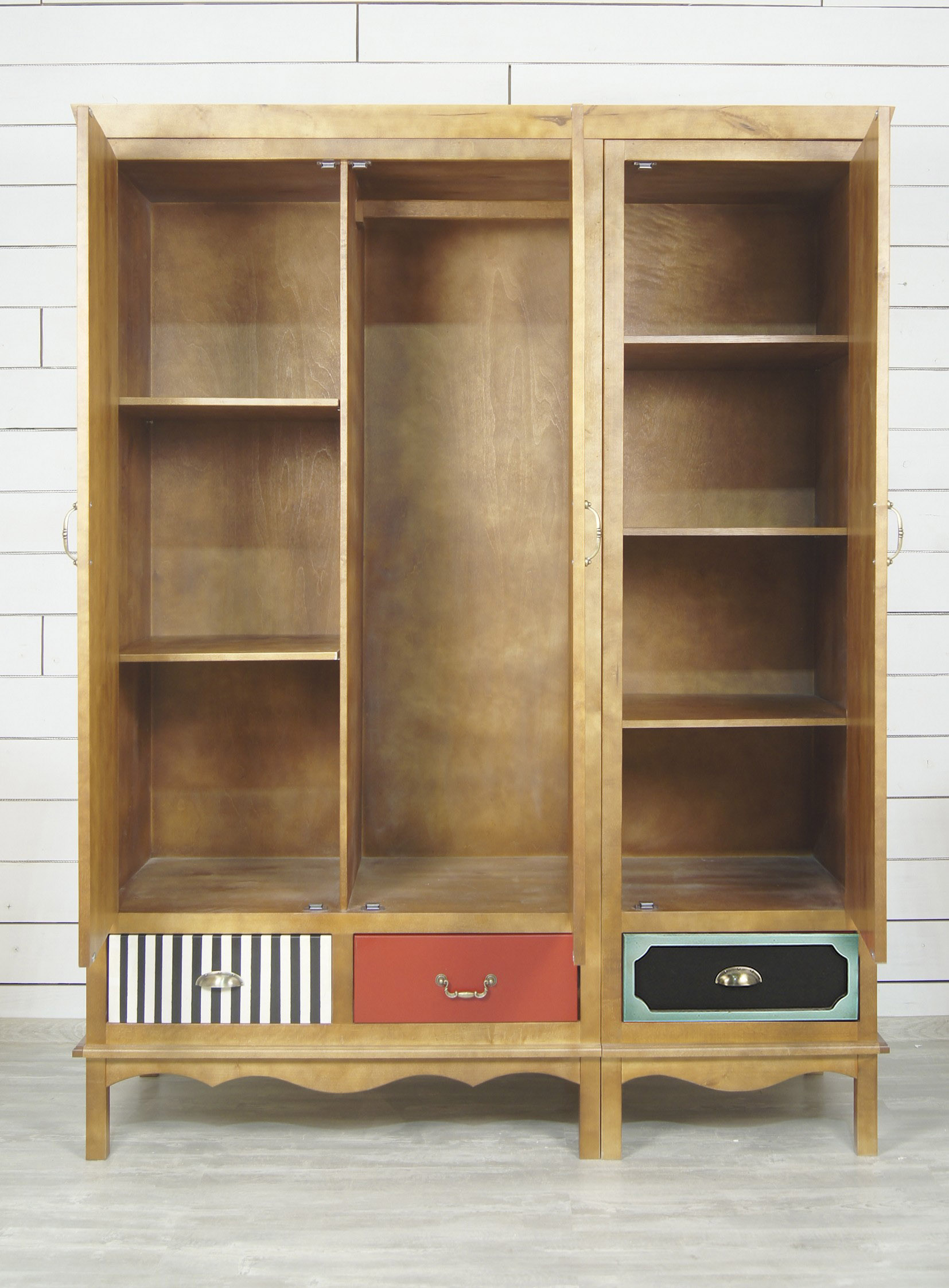 Шкаф трехстворчатый "Gouache Birch" арт М10527/3ETG в интернет-магазине