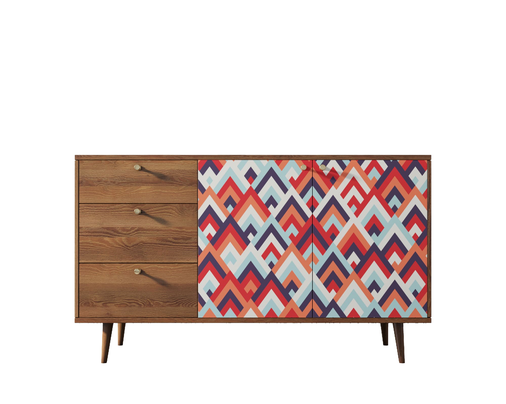 заказать Комод "Berber" с двумя дверками и ящиками 2 принт арт BB05/Print_02 в Москве заказать Комод "Berber" с двумя дверками и ящиками 2 принт арт BB05/Print_02