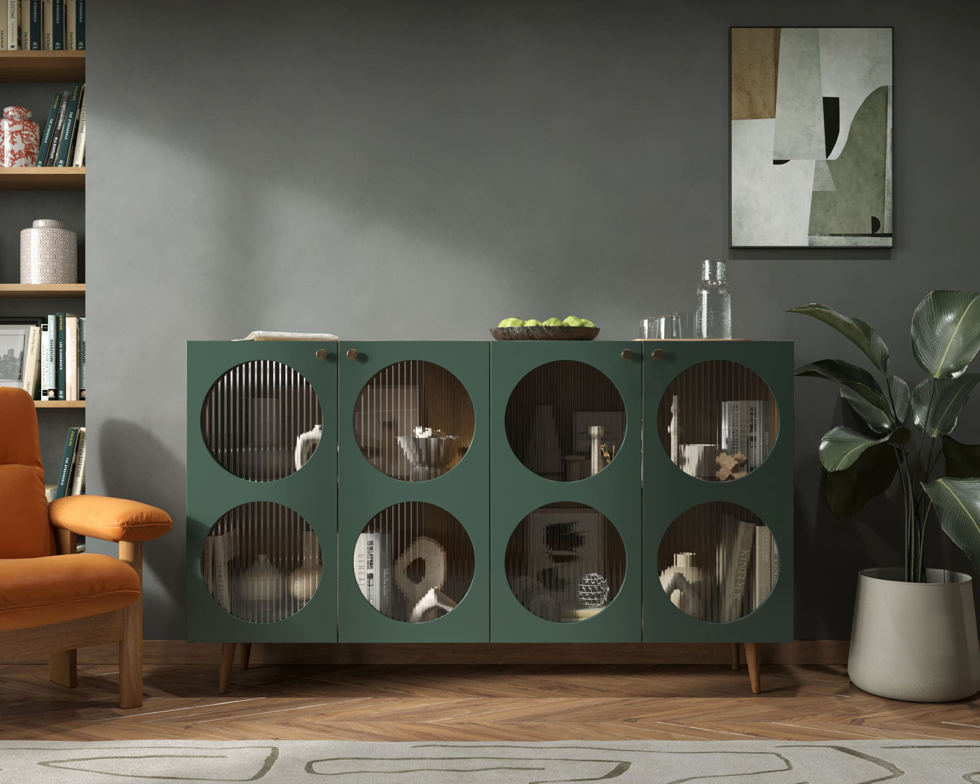 Комод с четыремя дверками ROSA арт. R08 в интернет-магазине в Москве Комод с четыремя дверками ROSA арт. R08 в интернет-магазине