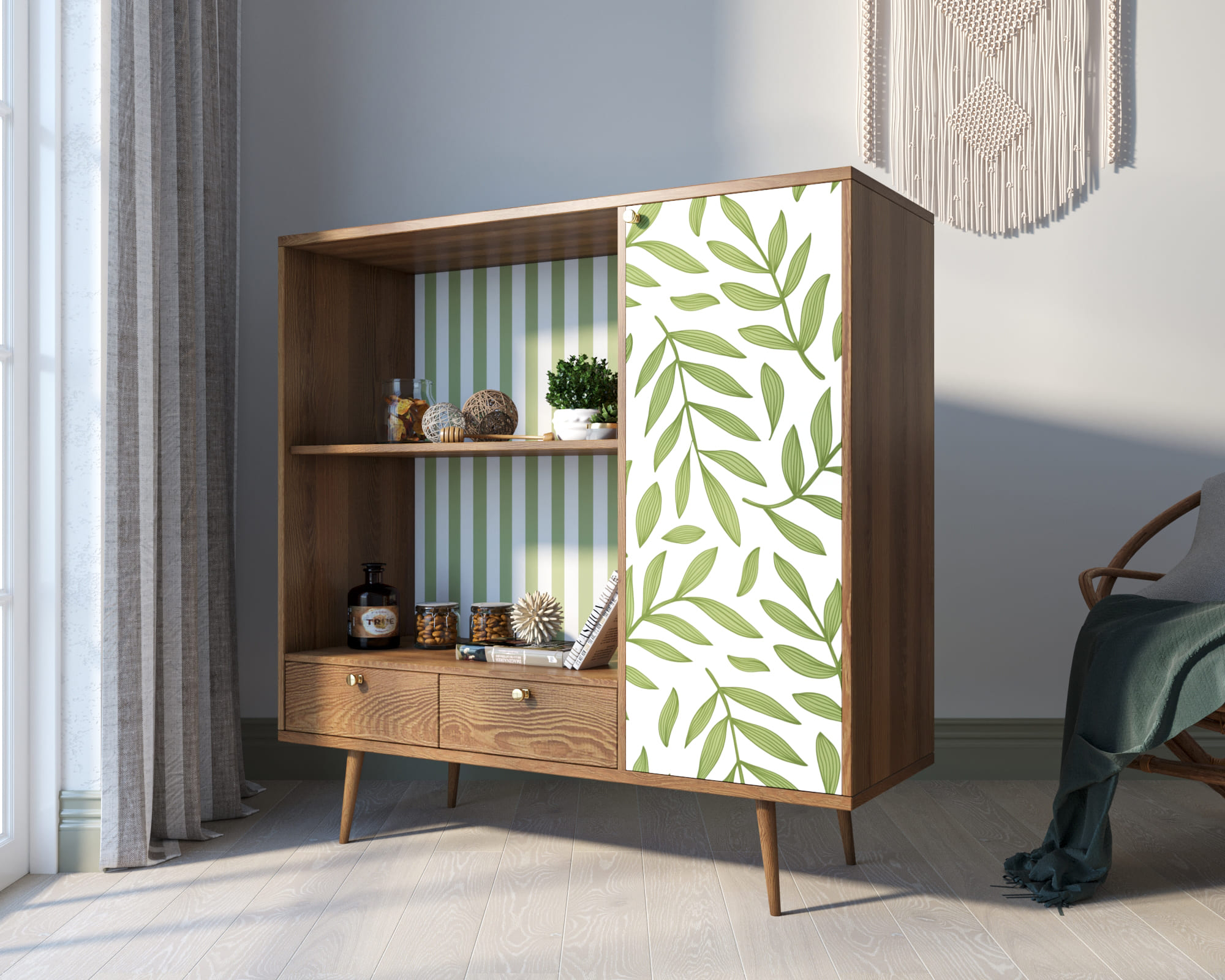 заказать Стеллаж с нишей "Berber" принт 28 арт BB28/Print_28 в Москве заказать Стеллаж с нишей "Berber" принт 28 арт BB28/Print_28