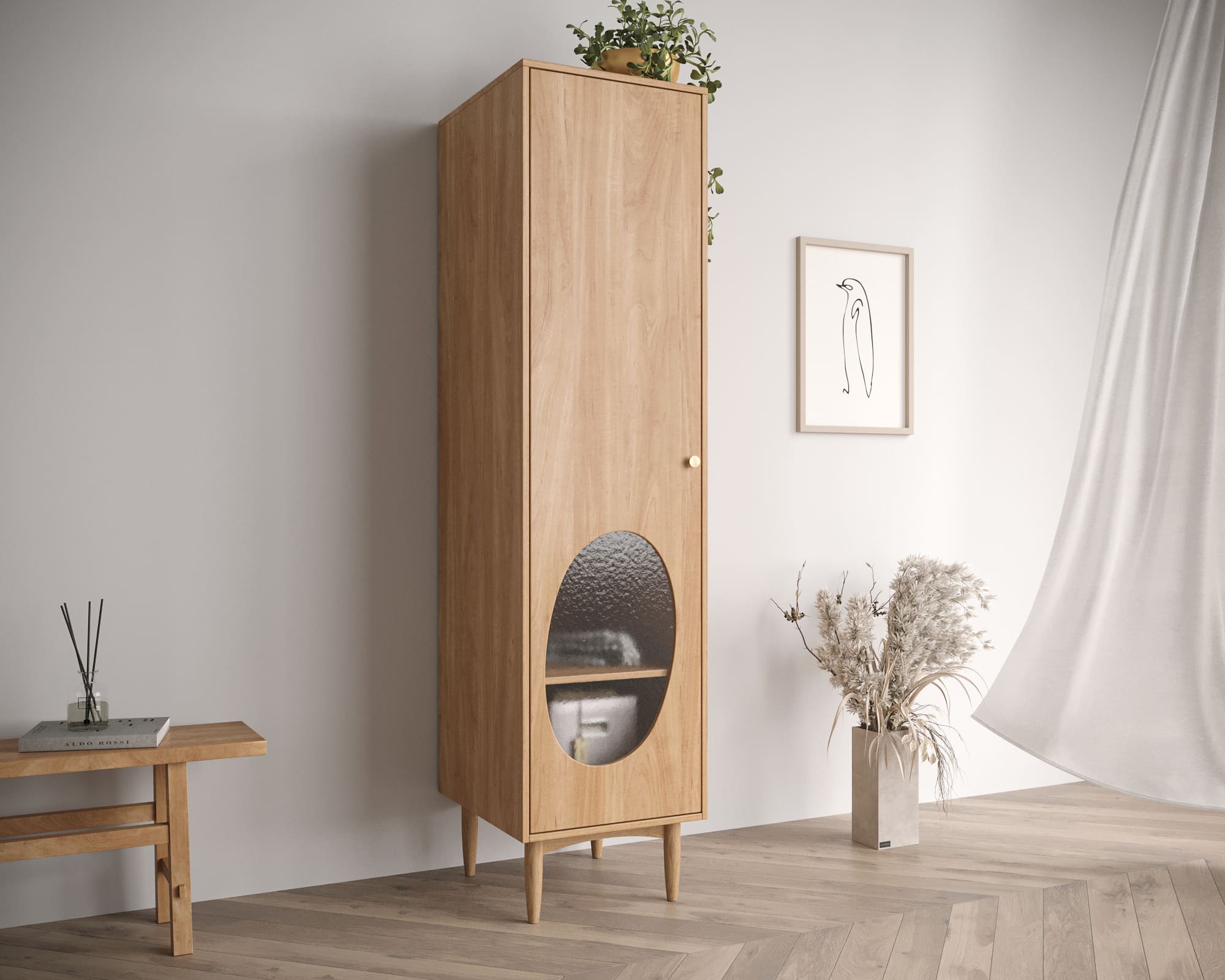 заказать Шкаф одностворчатый Bubble арт BBL14