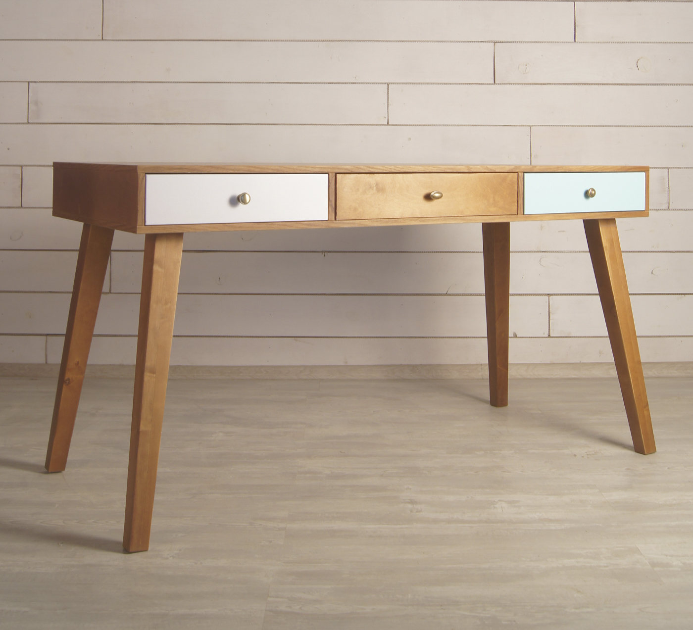 купить Рабочий стол "Aquarelle Birch" с тремя ящиками арт RE-36ETG