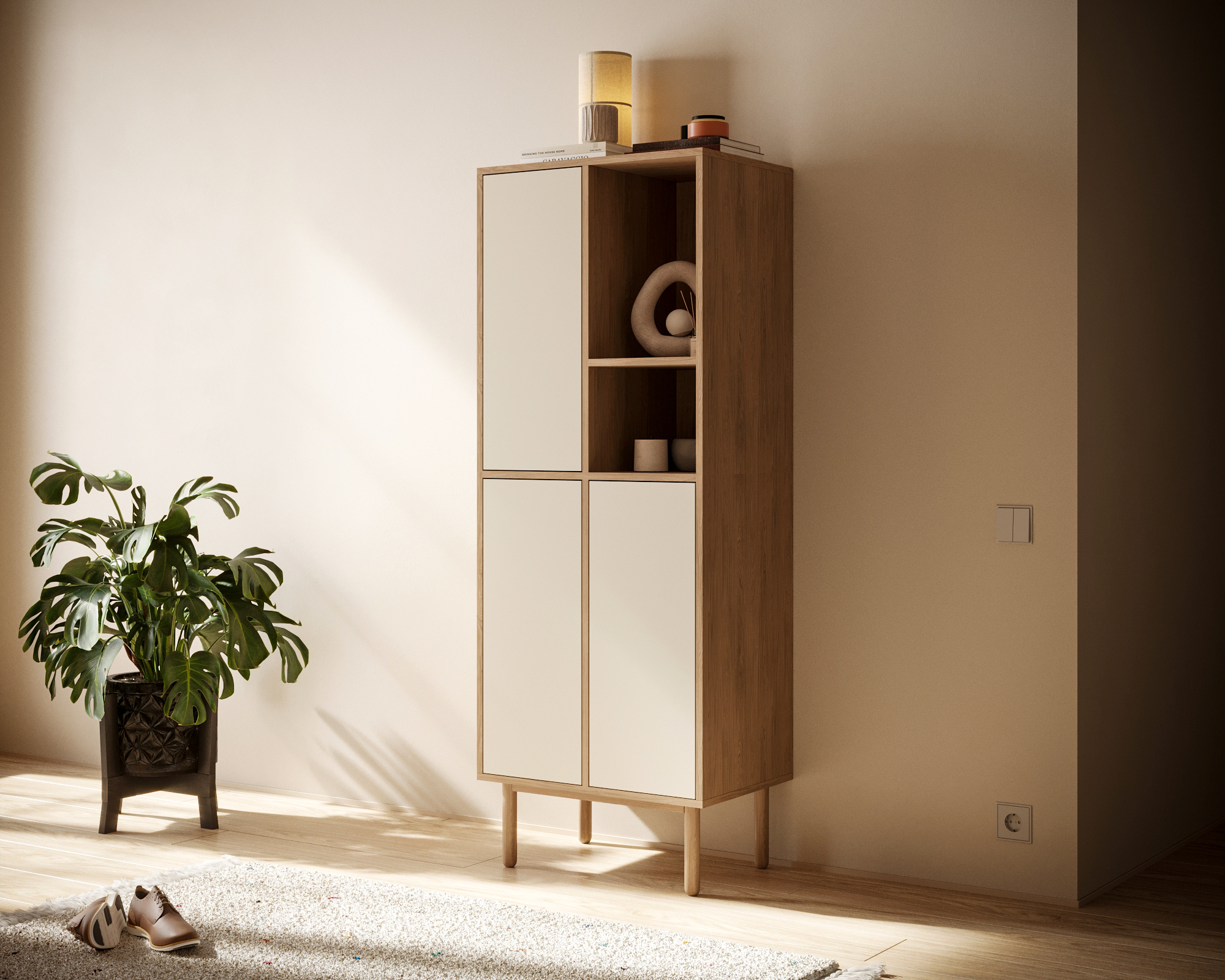 заказать Шкаф-стеллаж с дверками "Alice" арт ALC11 в Москве заказать Шкаф-стеллаж с дверками "Alice" арт ALC11