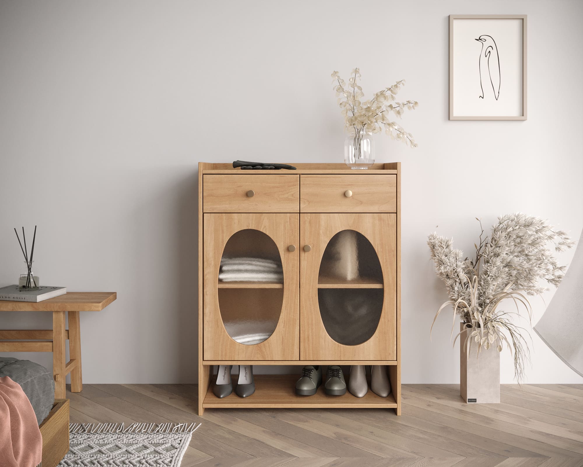 Комод "Bubble" для прихожей арт BBL10 в интернет-магазине в Москве Комод "Bubble" для прихожей арт BBL10 в интернет-магазине