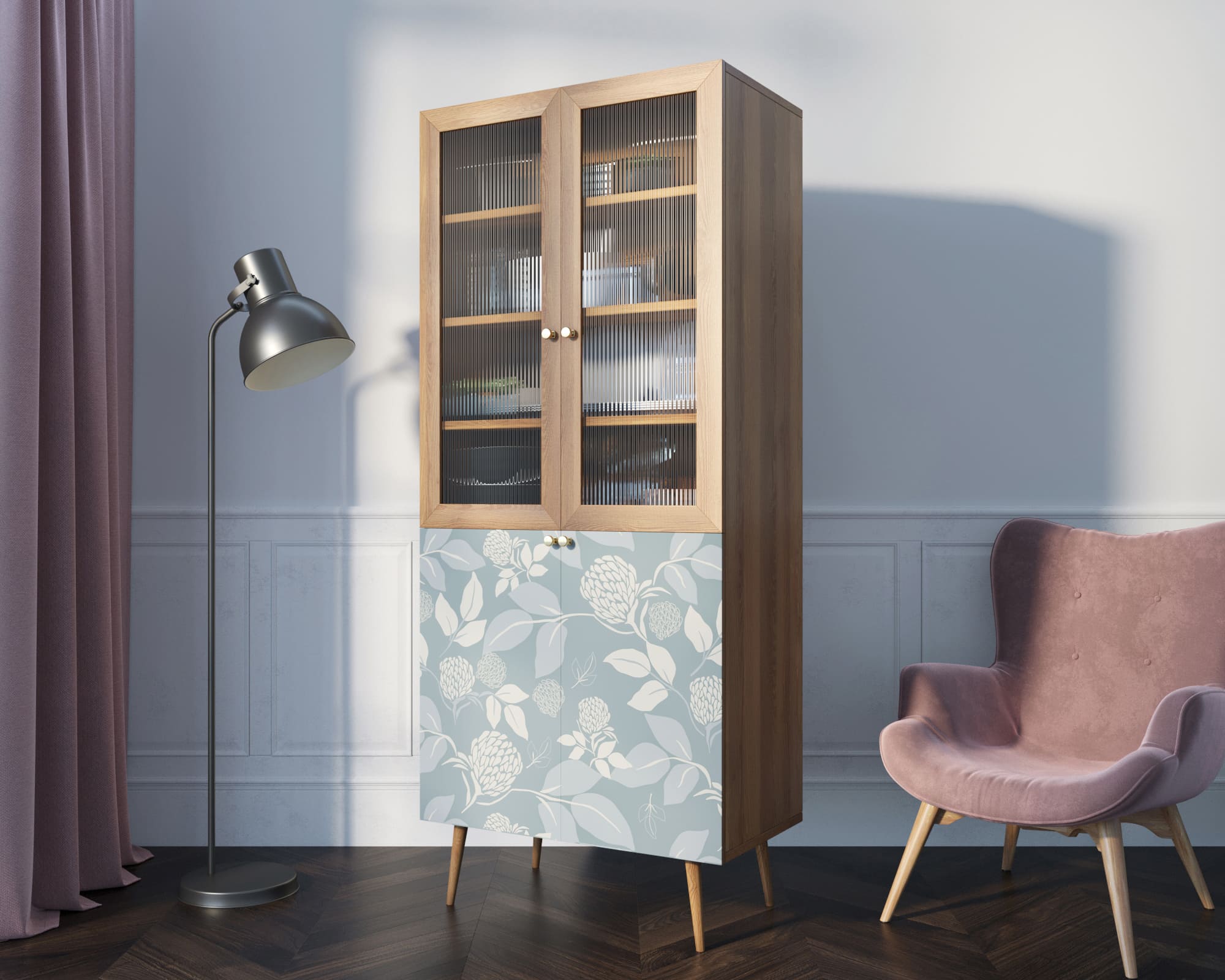 заказать Буфет "Berber" малый принт 39 арт BB30/Print_39