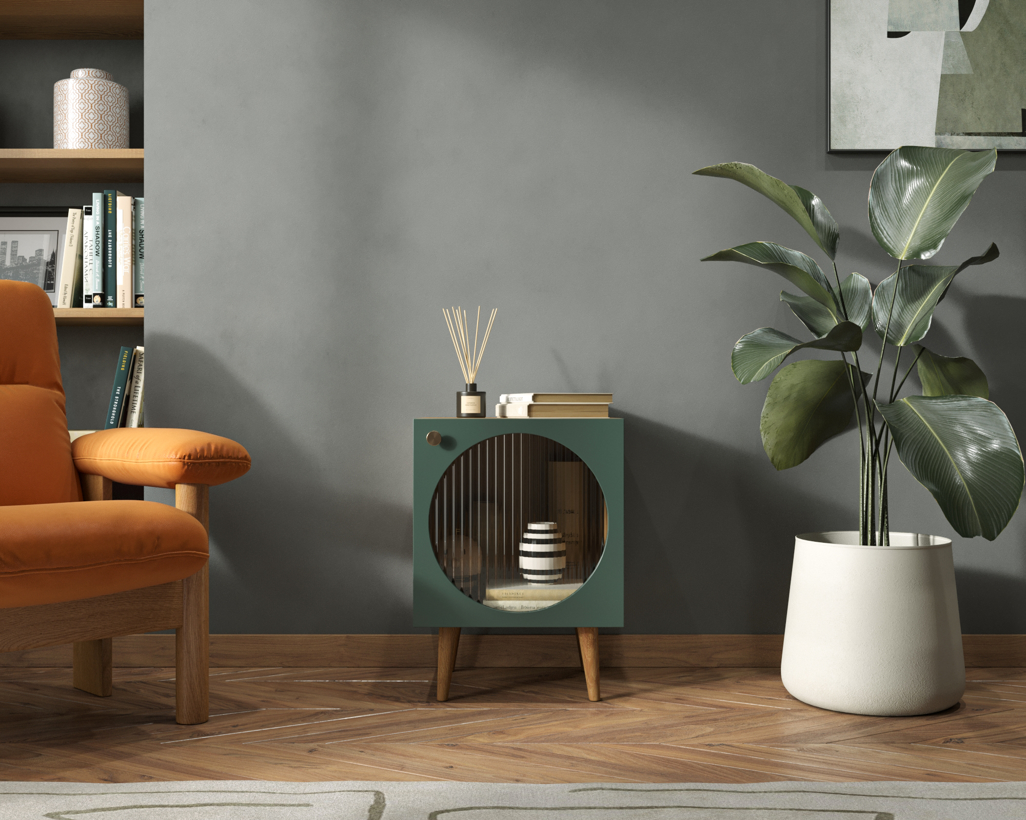 Тумбочка с дверкой арт R05 в интернет-магазине в Москве Тумбочка с дверкой арт R05 в интернет-магазине