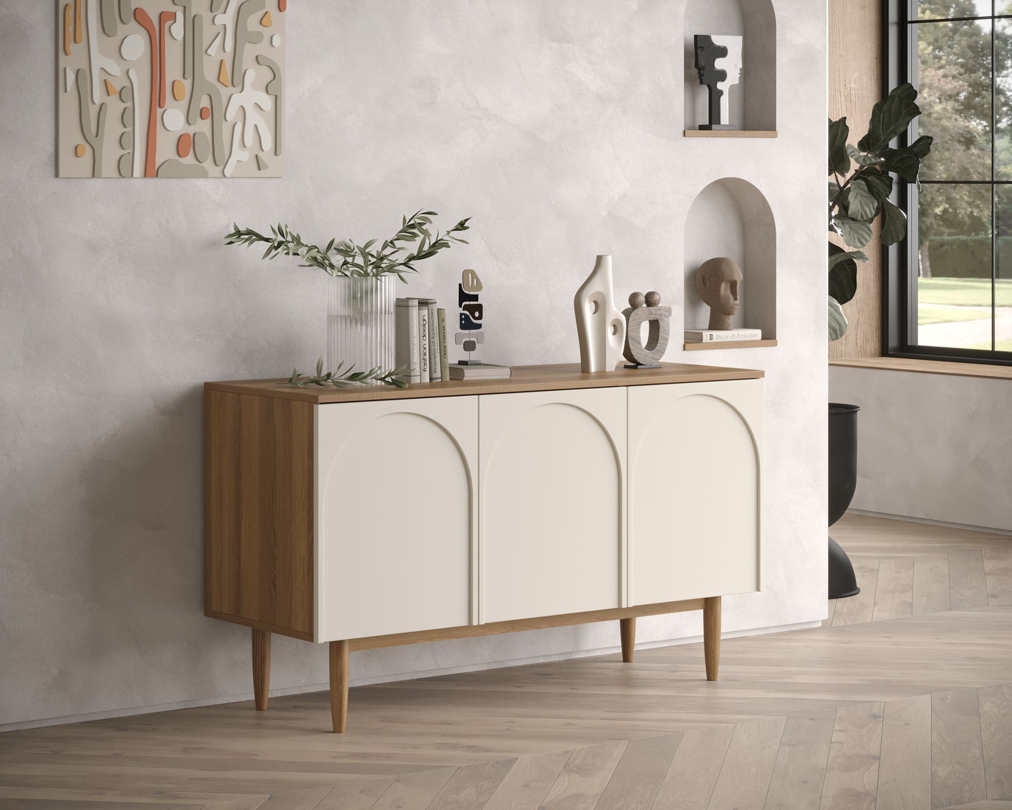 купить Комод с тремя дверками "Arka" AR03