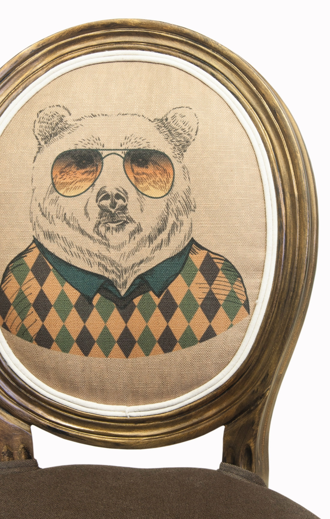 Стул Volker Brown Bear в интерьере в Москве Стул Volker Brown Bear в интерьере