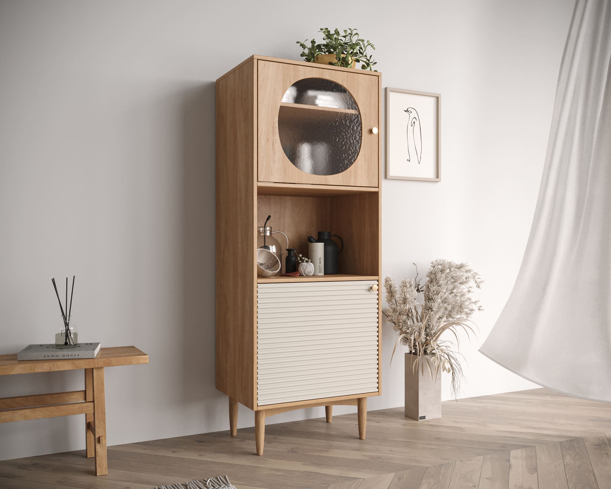 заказать Буфет узкий "Bubble" арт BBL07