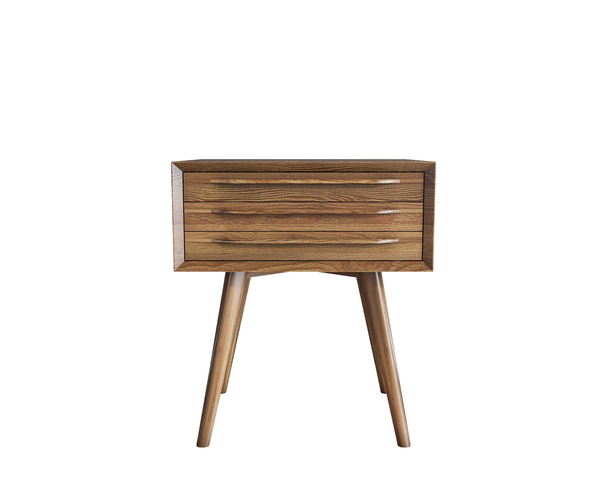 Тумба для прихожей в Скандинавском стиле "Bruni" с тремя ящиками в интернет-магазине