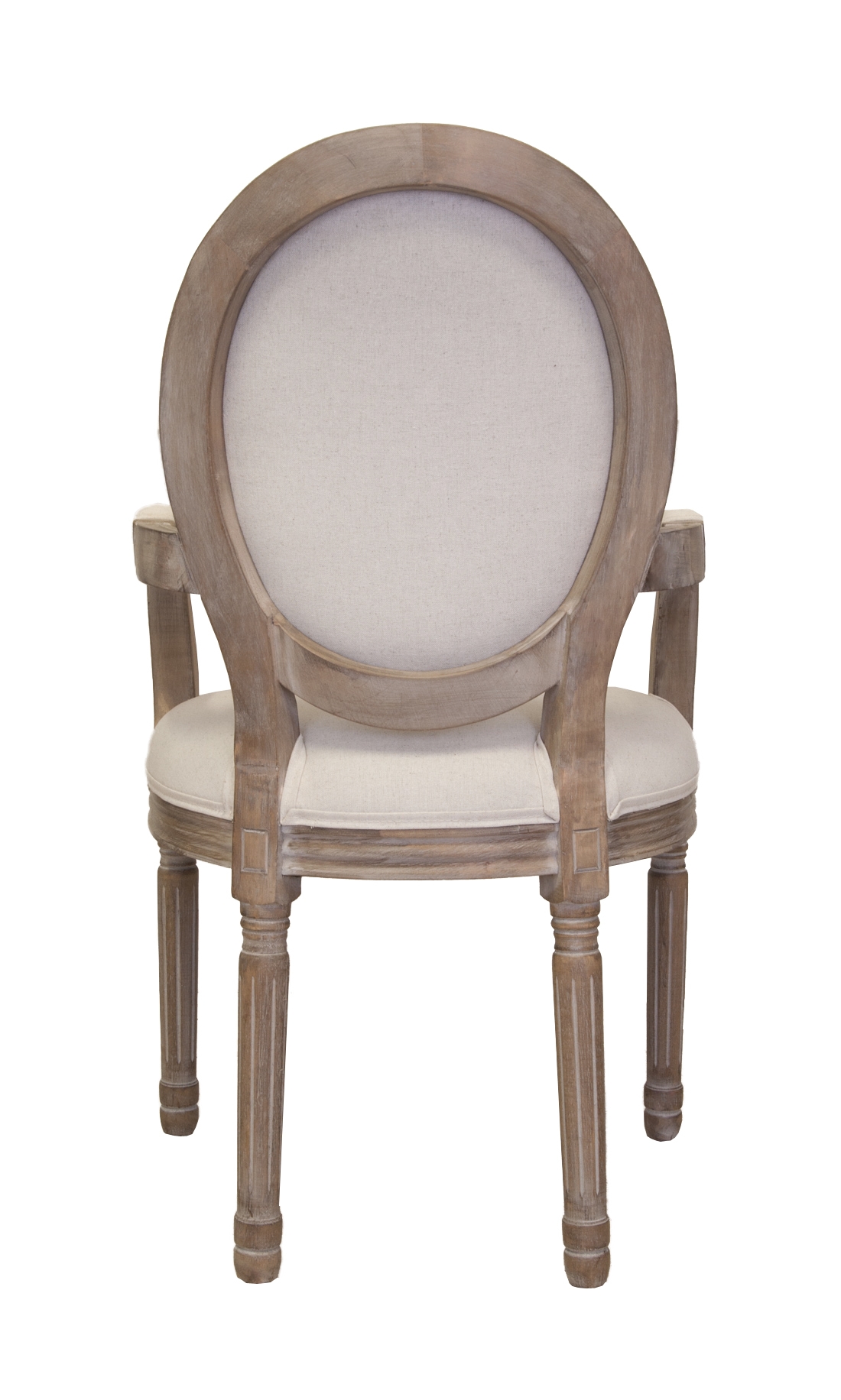 заказать Мягкий стул с подлокотниками Volker Arm Beige