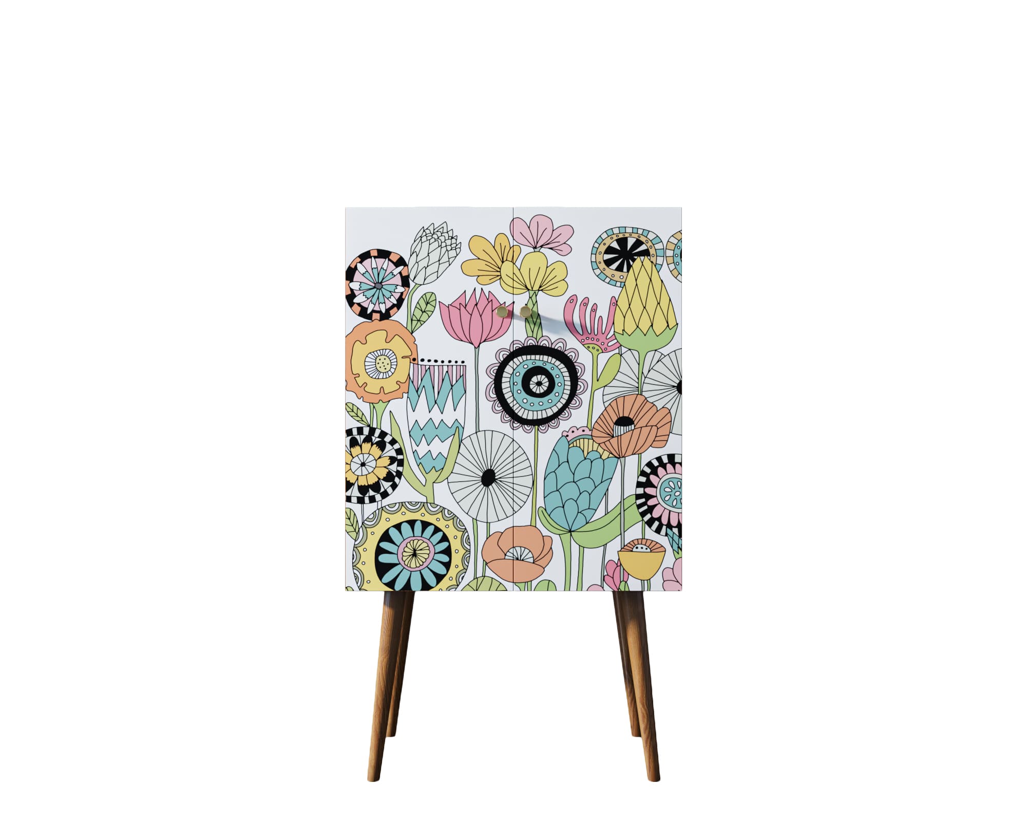 заказать Комод на высоких ножках "Berber" арт BB09/Print_03 в Москве заказать Комод на высоких ножках "Berber" арт BB09/Print_03