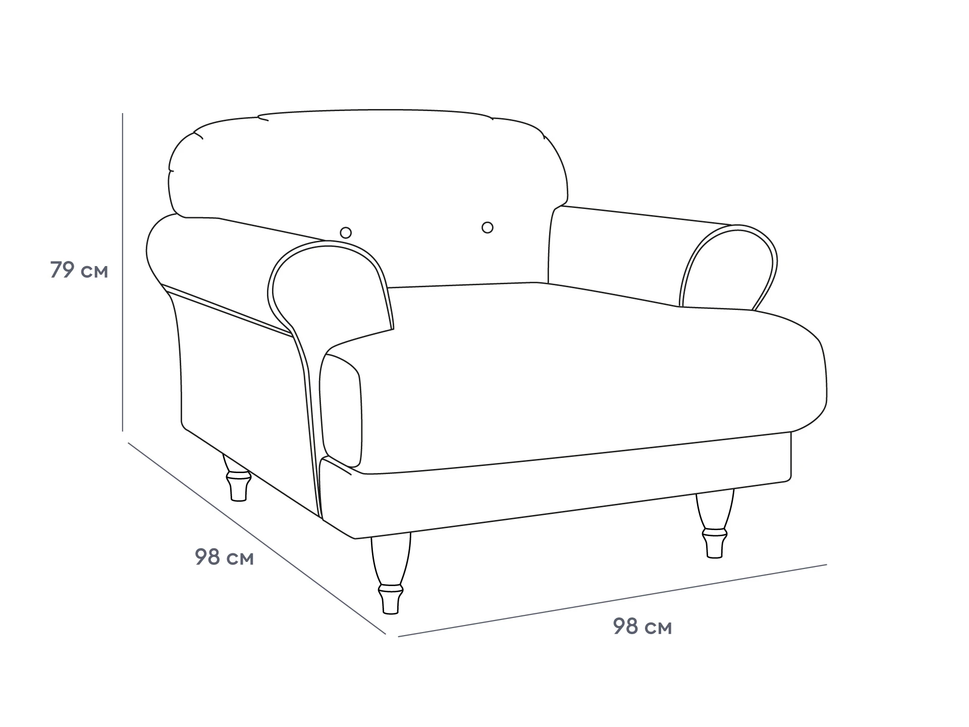 фото Кресло Italia