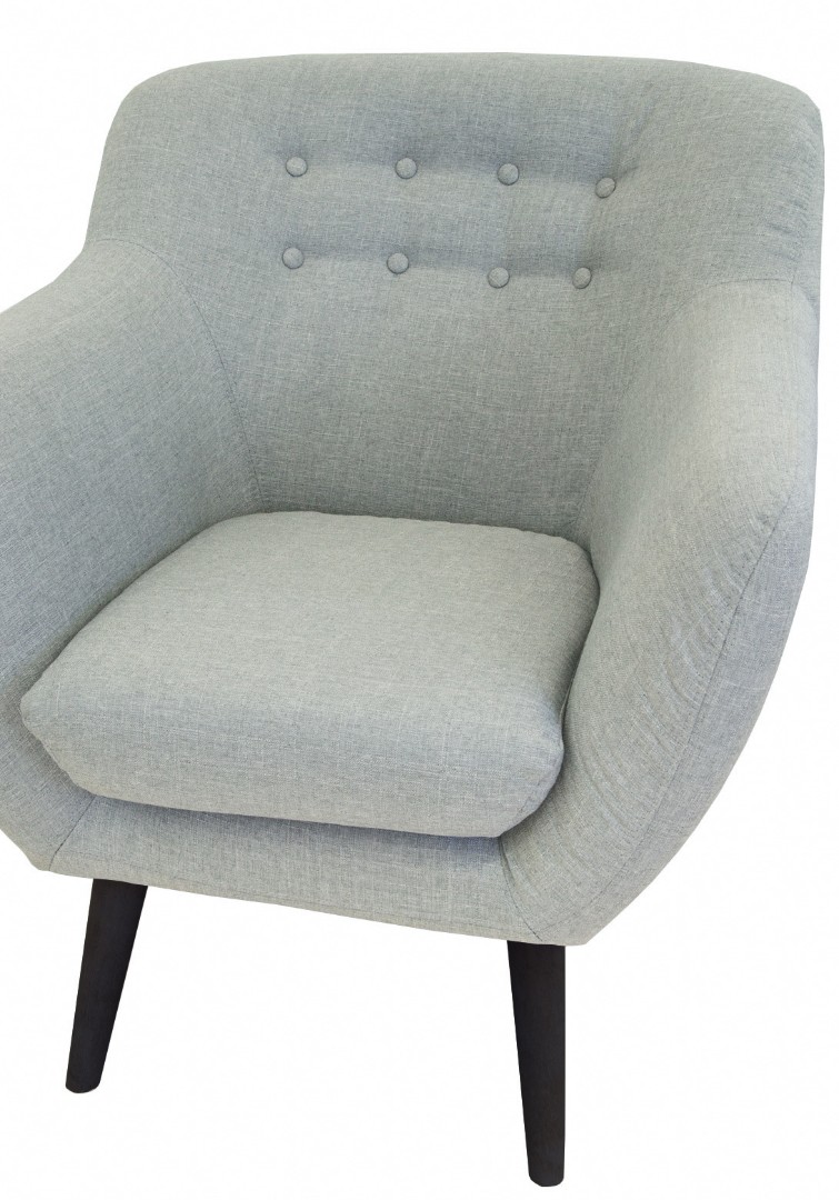 Низкое кресло Fuller Grey V3 в интерьере