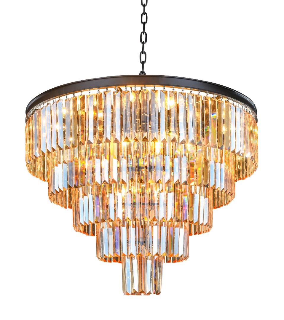 купить Люстра Odeon 5 Rings Amber в Москве купить Люстра Odeon 5 Rings Amber