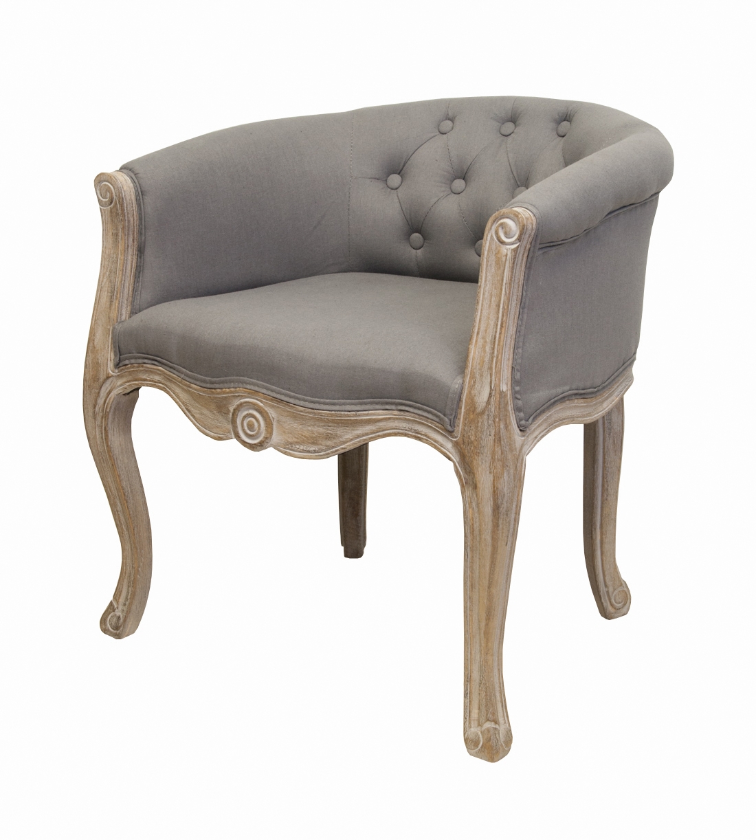 Низкое кресло ретро Kandy Grey в интернет-магазине