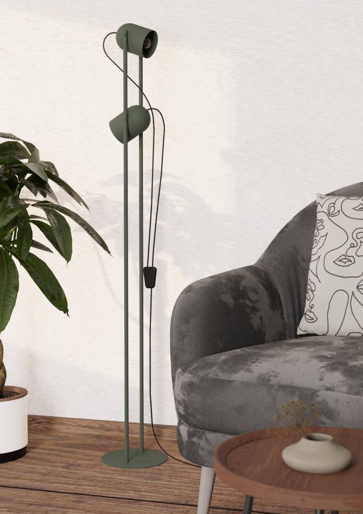 купить 44137 Торшер TILSTON, 2X8W(E14), сталь, зеленый в Москве купить 44137 Торшер TILSTON, 2X8W(E14), сталь, зеленый