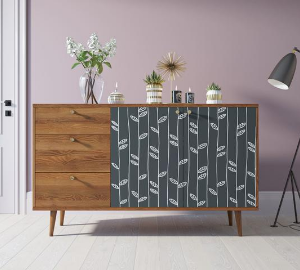 Комод "Berber" с двумя дверками и ящиками 18 принт арт BB05/Print_18 в Москве Комод "Berber" с двумя дверками и ящиками 18 принт арт BB05/Print_18