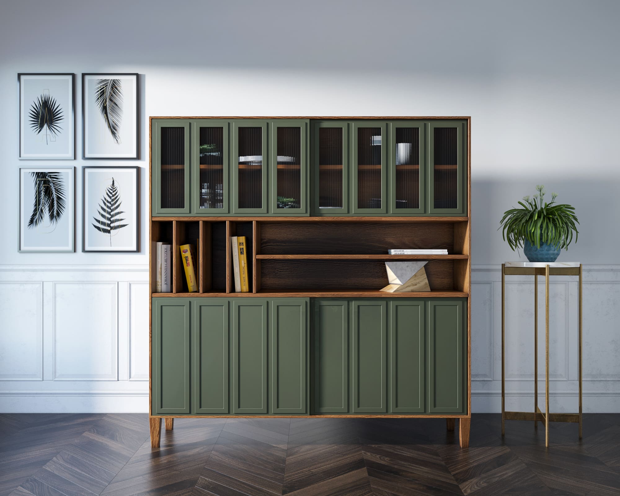 Буфет "Andersen" большой арт AN25 в интерьере в Москве Буфет "Andersen" большой арт AN25 в интерьере