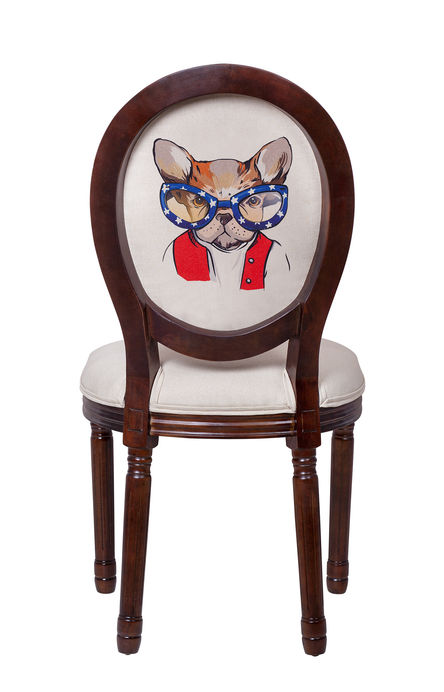 Стул Volker Bulldog Print в интернет-магазине