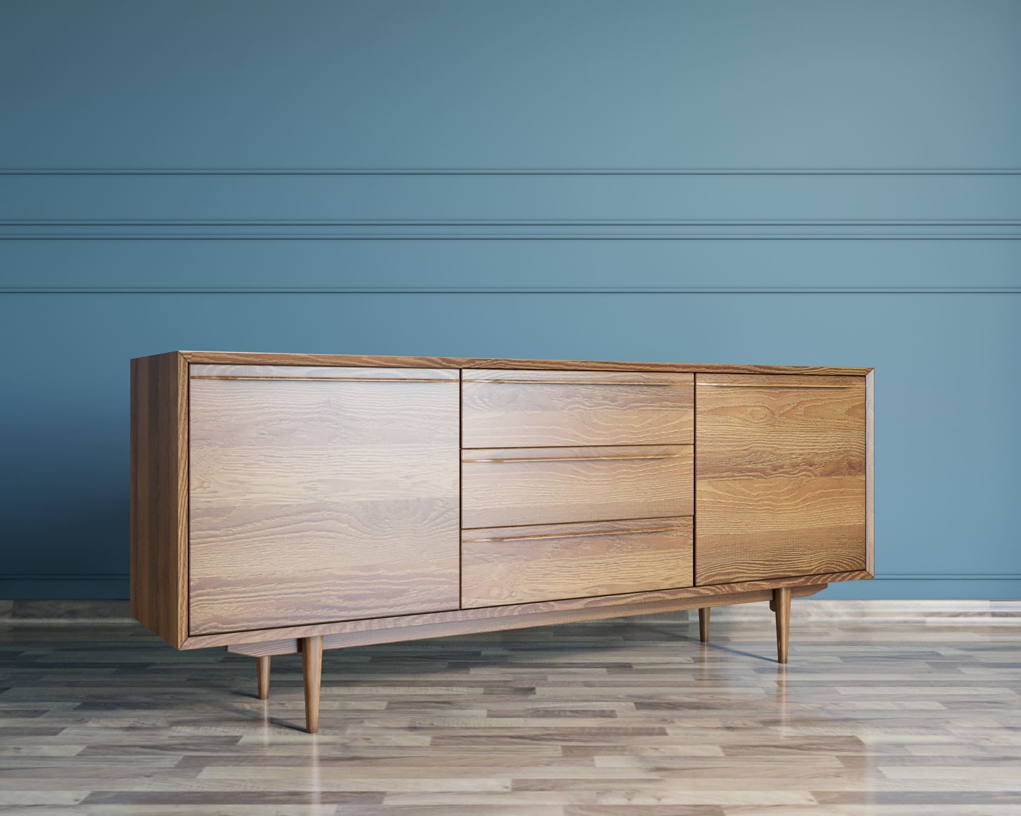 фото Комод "Bruni" с тремя ящиками и дверками арт BR-03 в Москве фото Комод "Bruni" с тремя ящиками и дверками арт BR-03