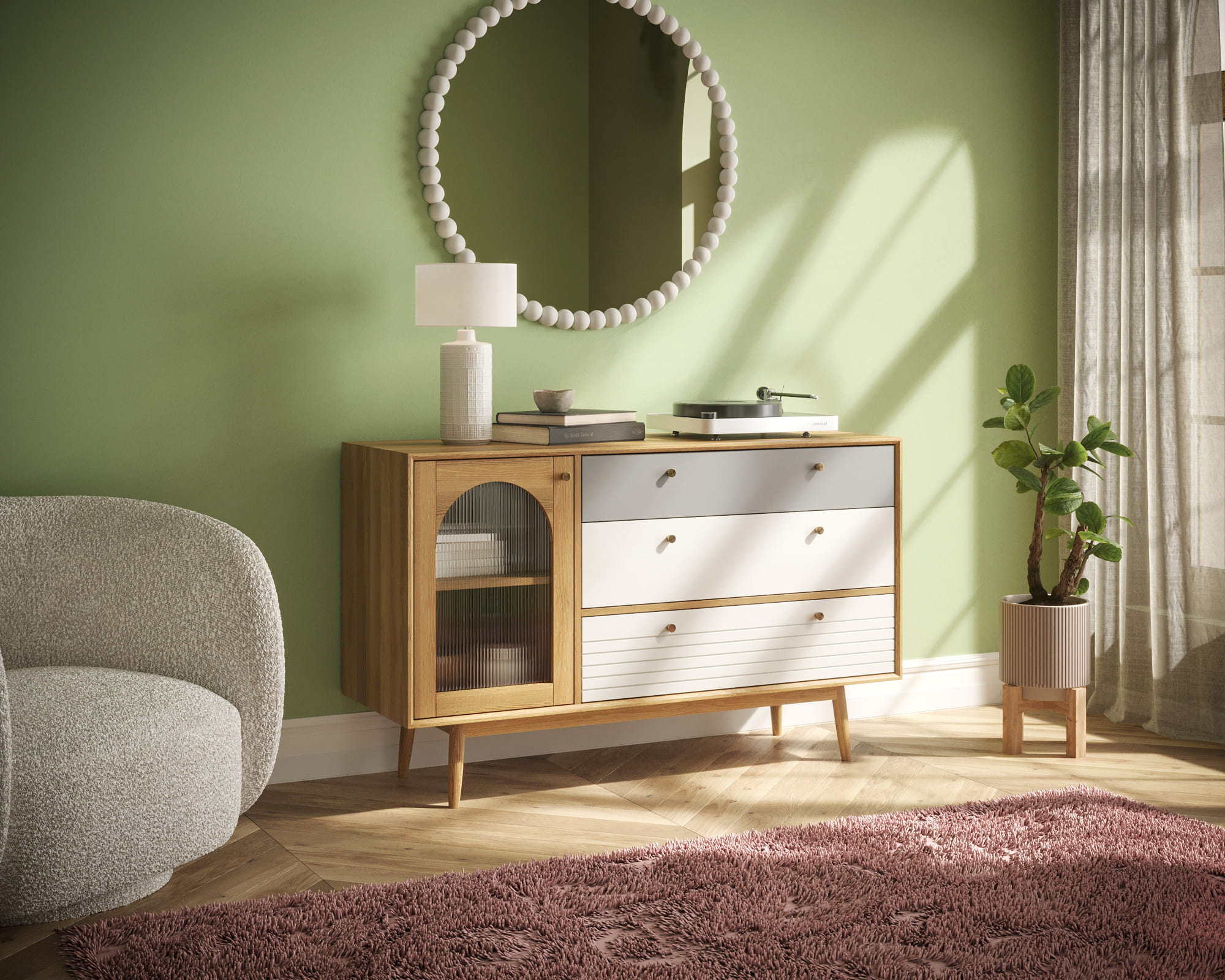 заказать Комод "Pollo" с ящиками и дверками арт. POL07 в Москве заказать Комод "Pollo" с ящиками и дверками арт. POL07