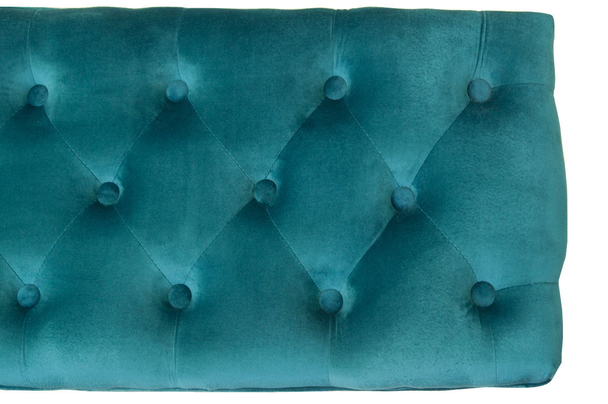 Оттоманка Kina Narrow Blue and Black в интернет-магазине